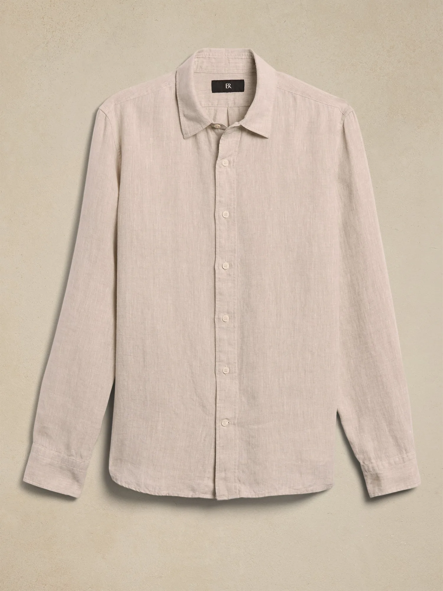 Slim Castello Linen Shirt Banana Republic