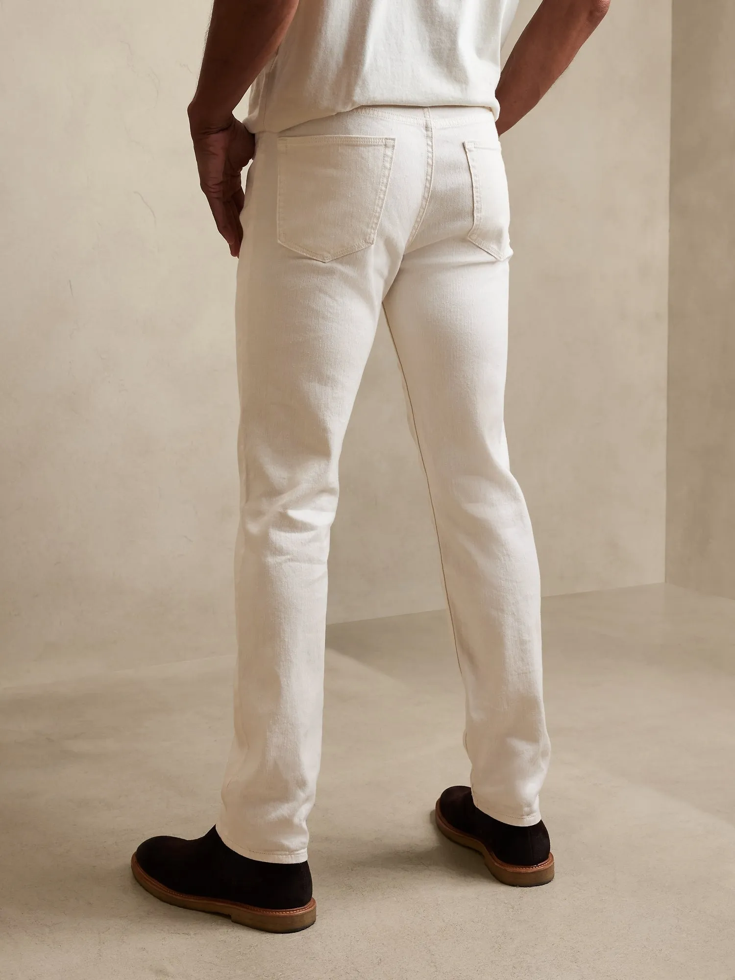 Slim Linen-Cotton Traveler Pant Banana Republic