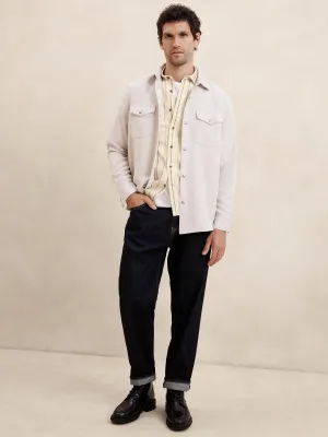 Slim Textured Shirt Banana Republic
