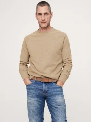 Slub Double-Knit Crew-Neck T-Shirt Banana Republic