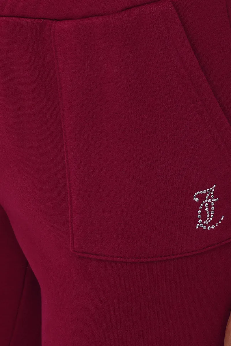 Small Bling Fleece Sweatpants Juicy Couture