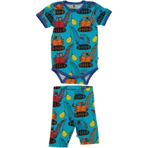 Smfolk Blue Atoll Excavator Body & Shorts Set