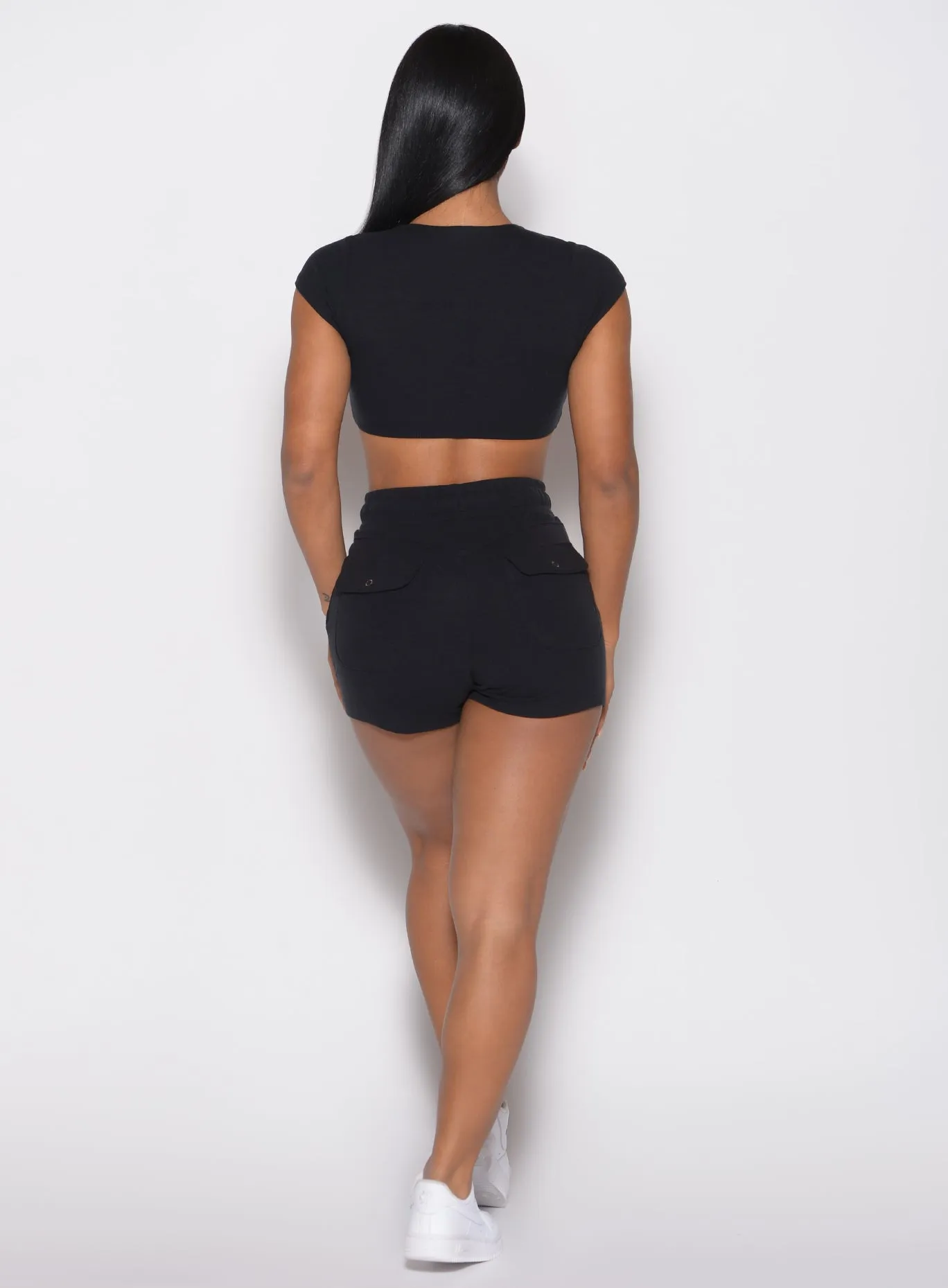 Snap Rib Shorts Bombshell