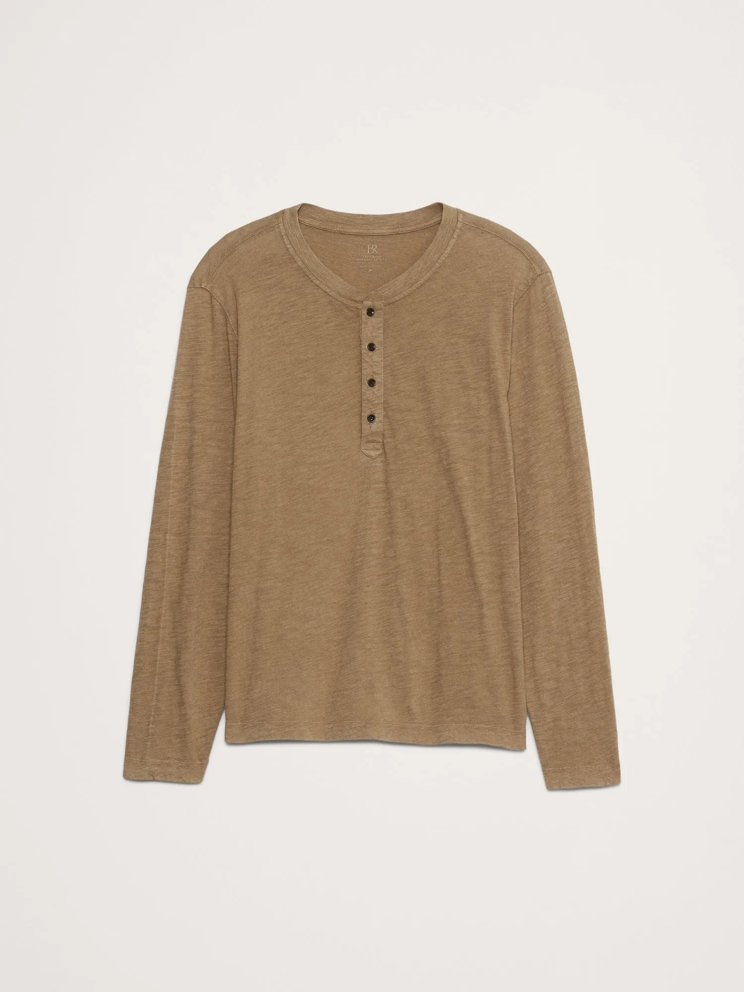 Soft Wash Henley T-Shirt Banana Republic