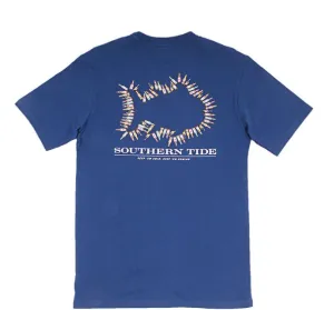 Southern Tide Keep 'Em Cold T-Shirt - Yacht Blue