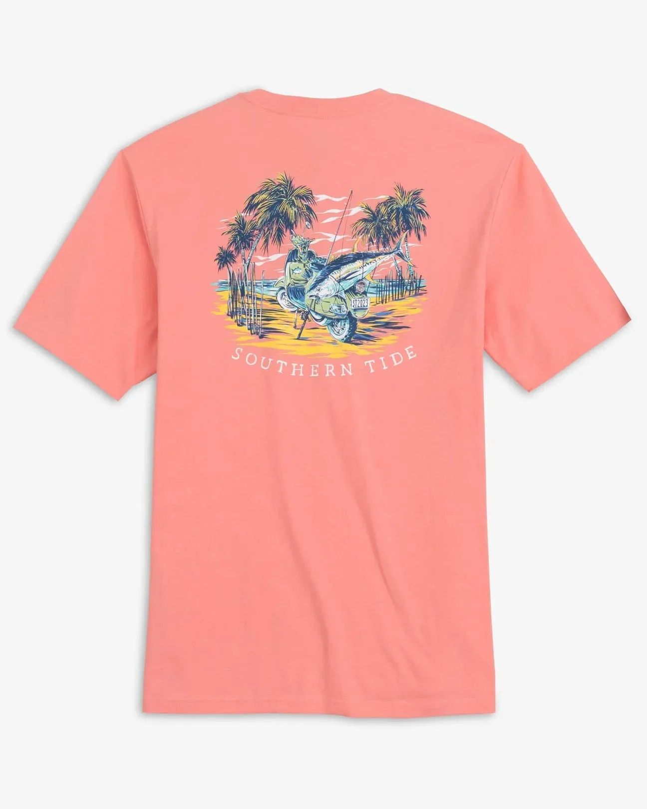 Southern Tide Men's Two Wheel Tuna - Flamingo Pink