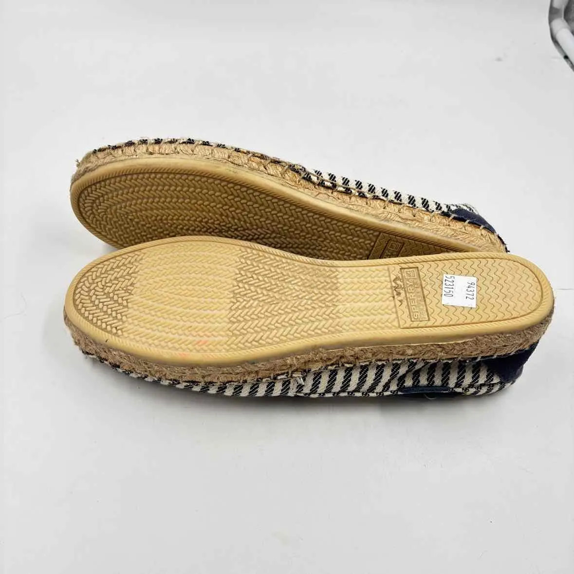 Sperry Women's Shoe Size 7 Navy Stripe Casual Shoes