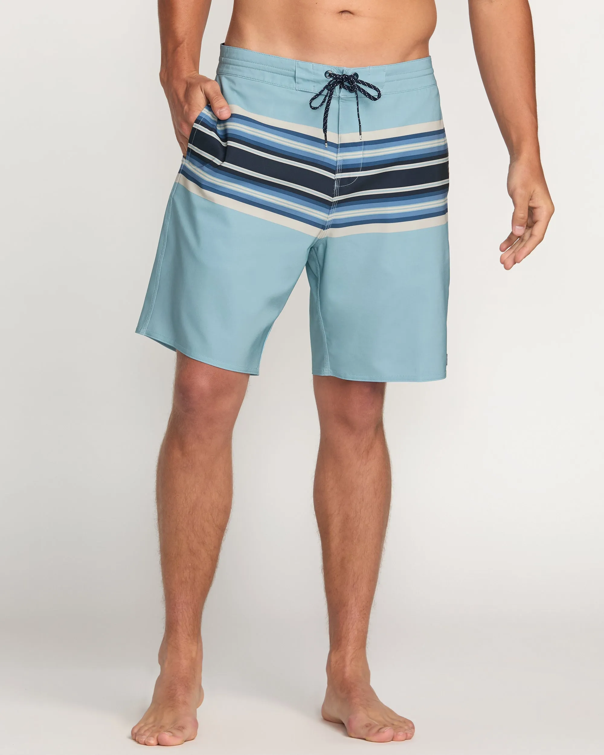 Spinner Lo Tide Boardshorts - Washed Blue Billabong