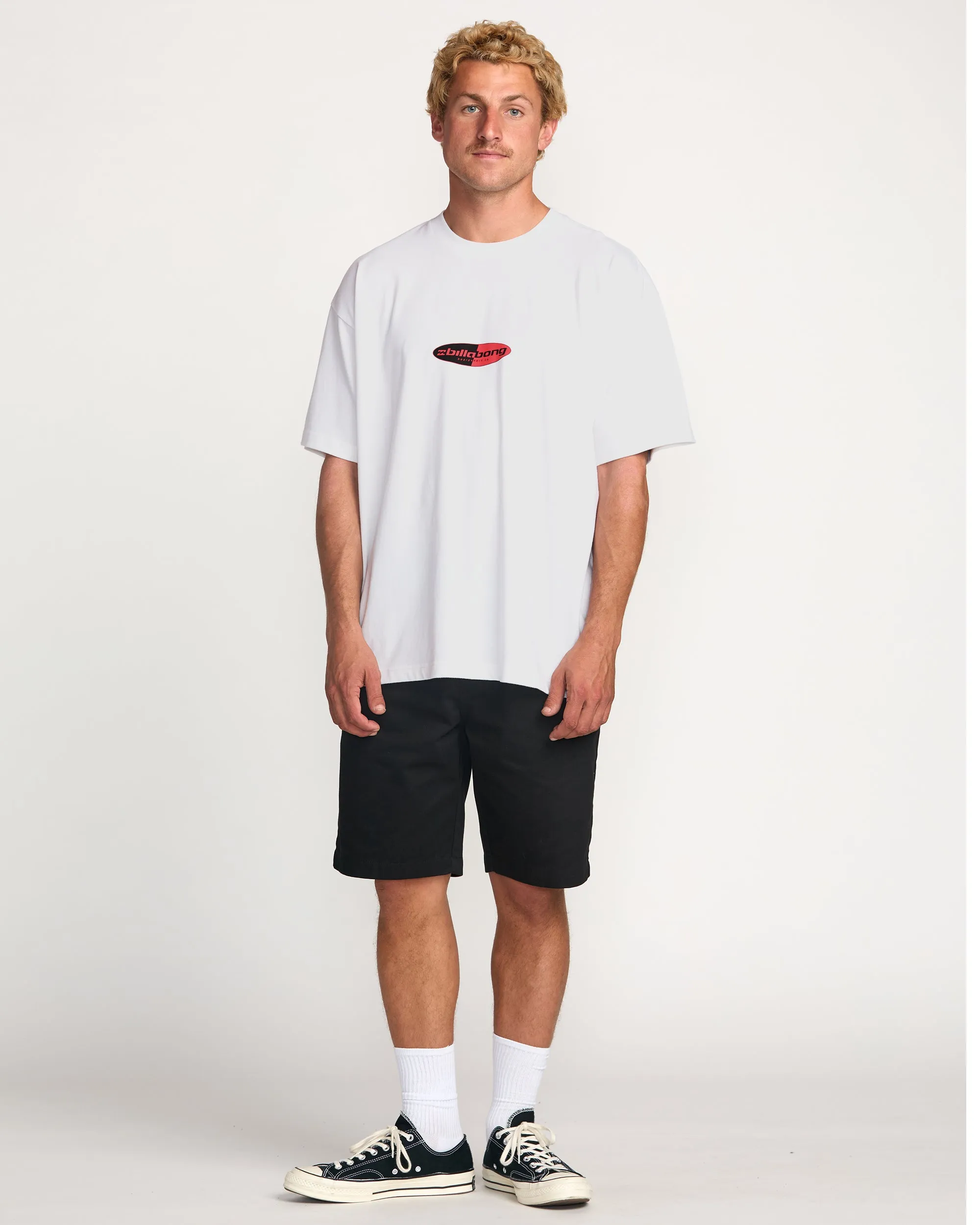 Split Pill OG Tee - White Billabong