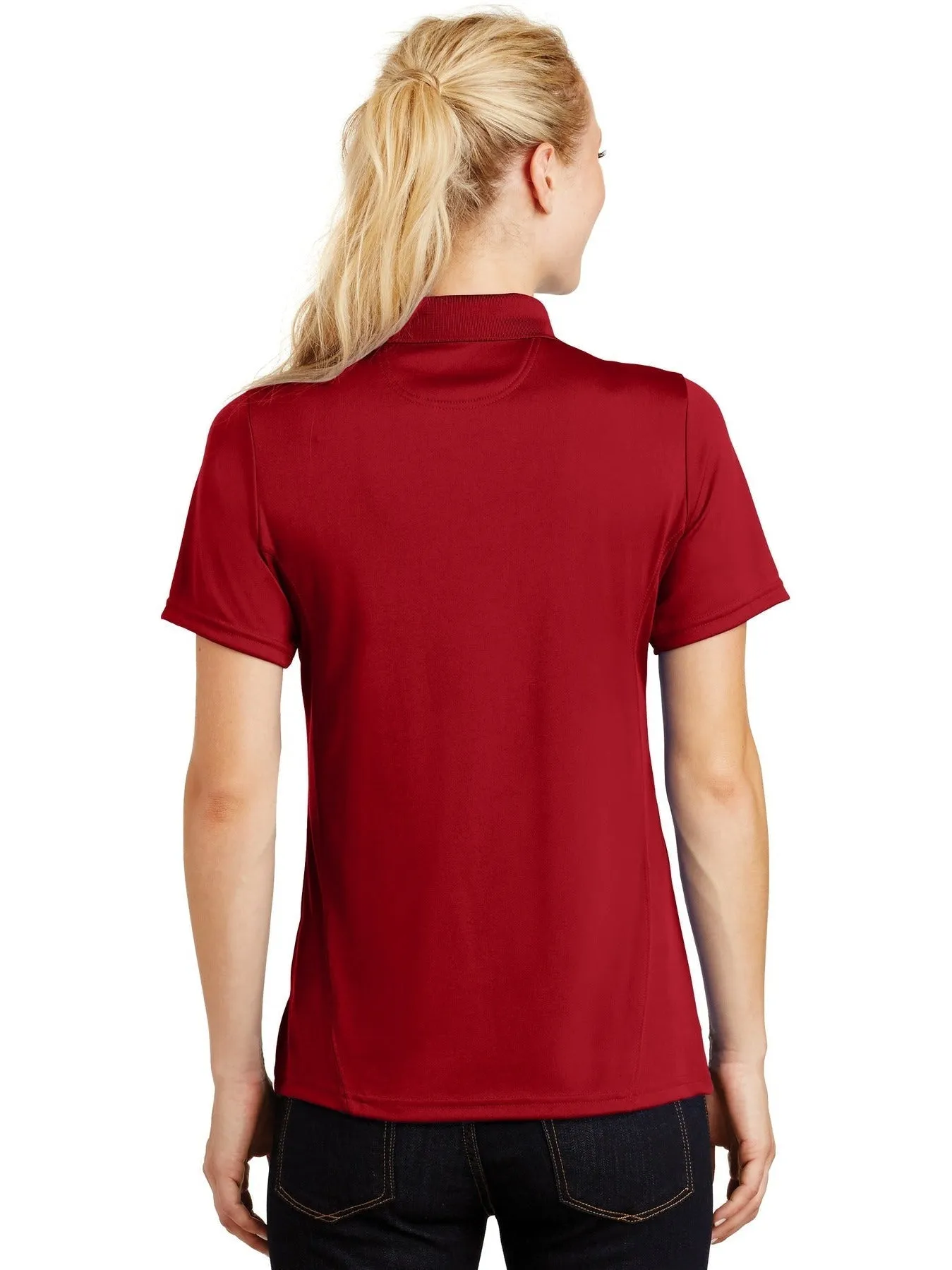 Sport-Tek Ladies Dry Zone Raglan Accent Polo