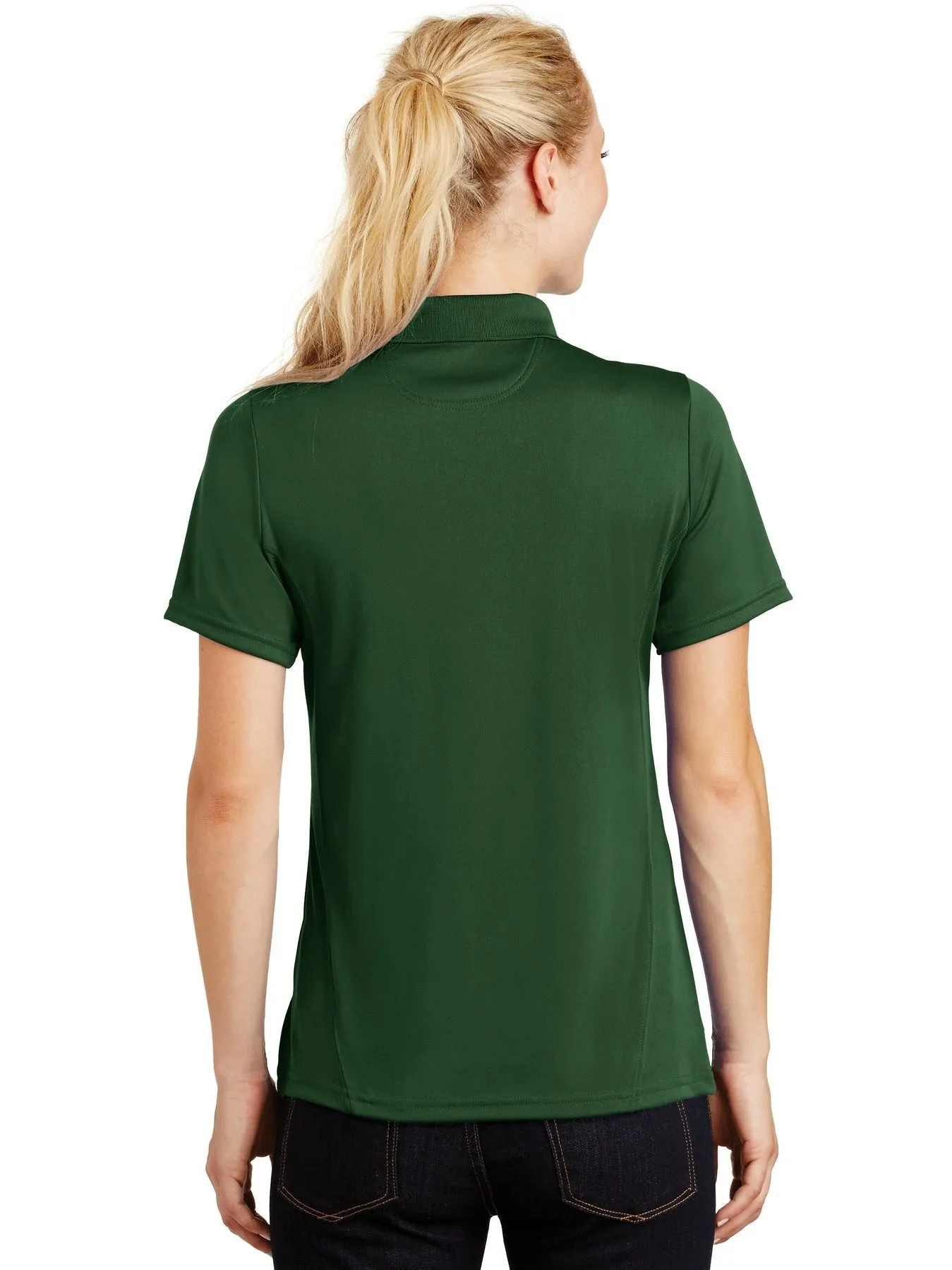 Sport-Tek Ladies Dry Zone Raglan Accent Polo