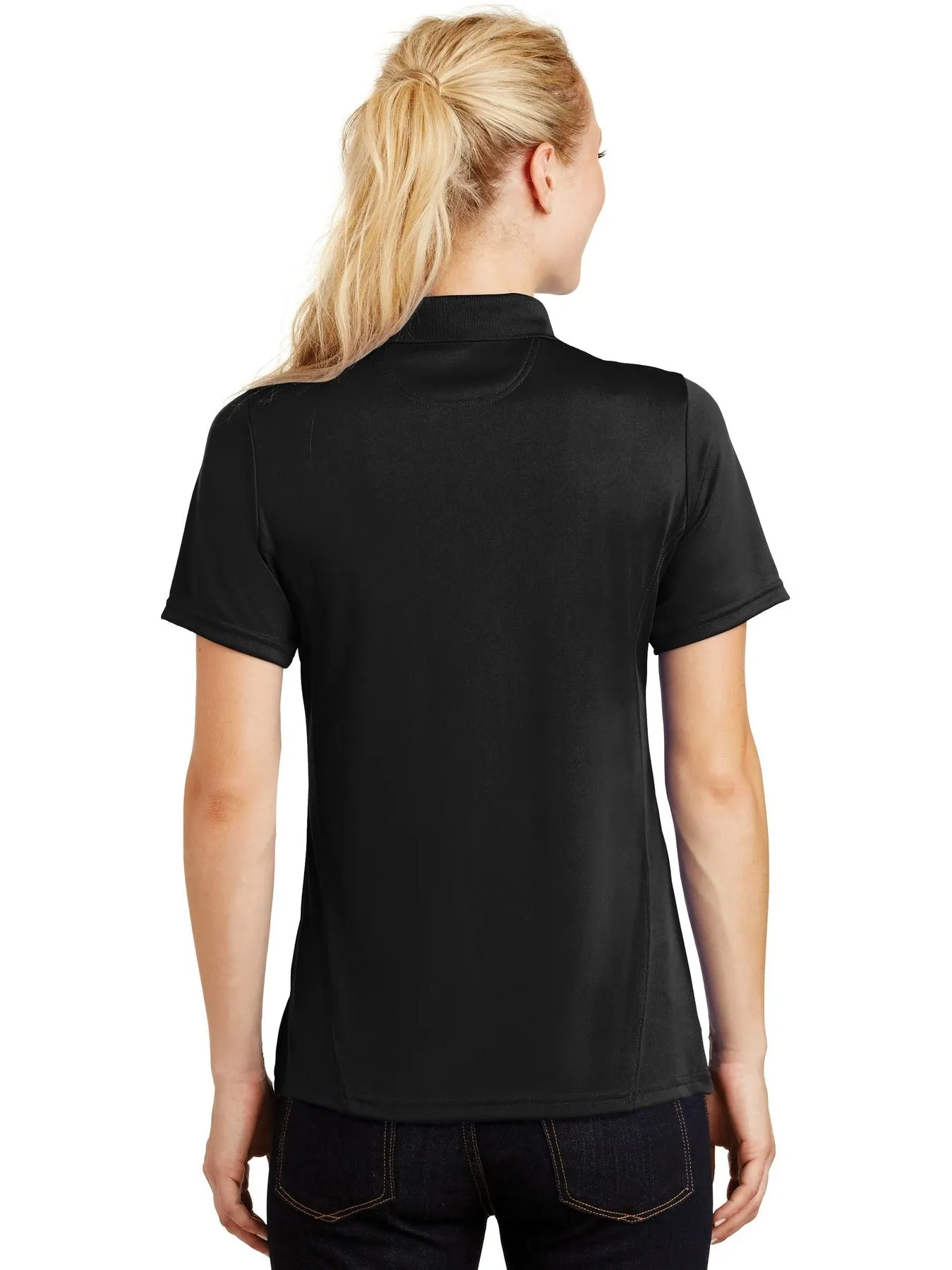 Sport-Tek Ladies Dry Zone Raglan Accent Polo