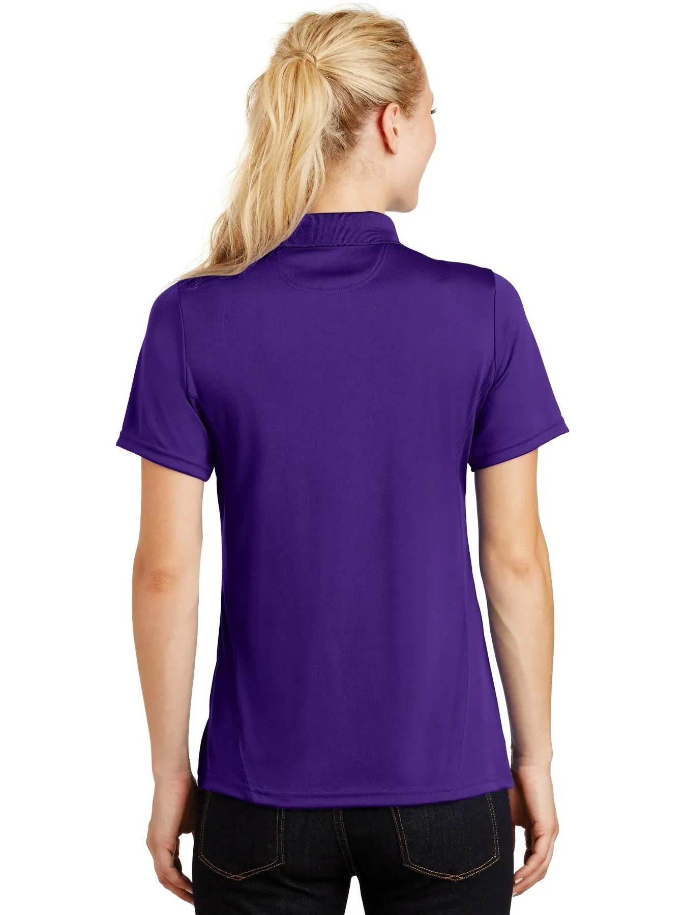 Sport-Tek Ladies Dry Zone Raglan Accent Polo