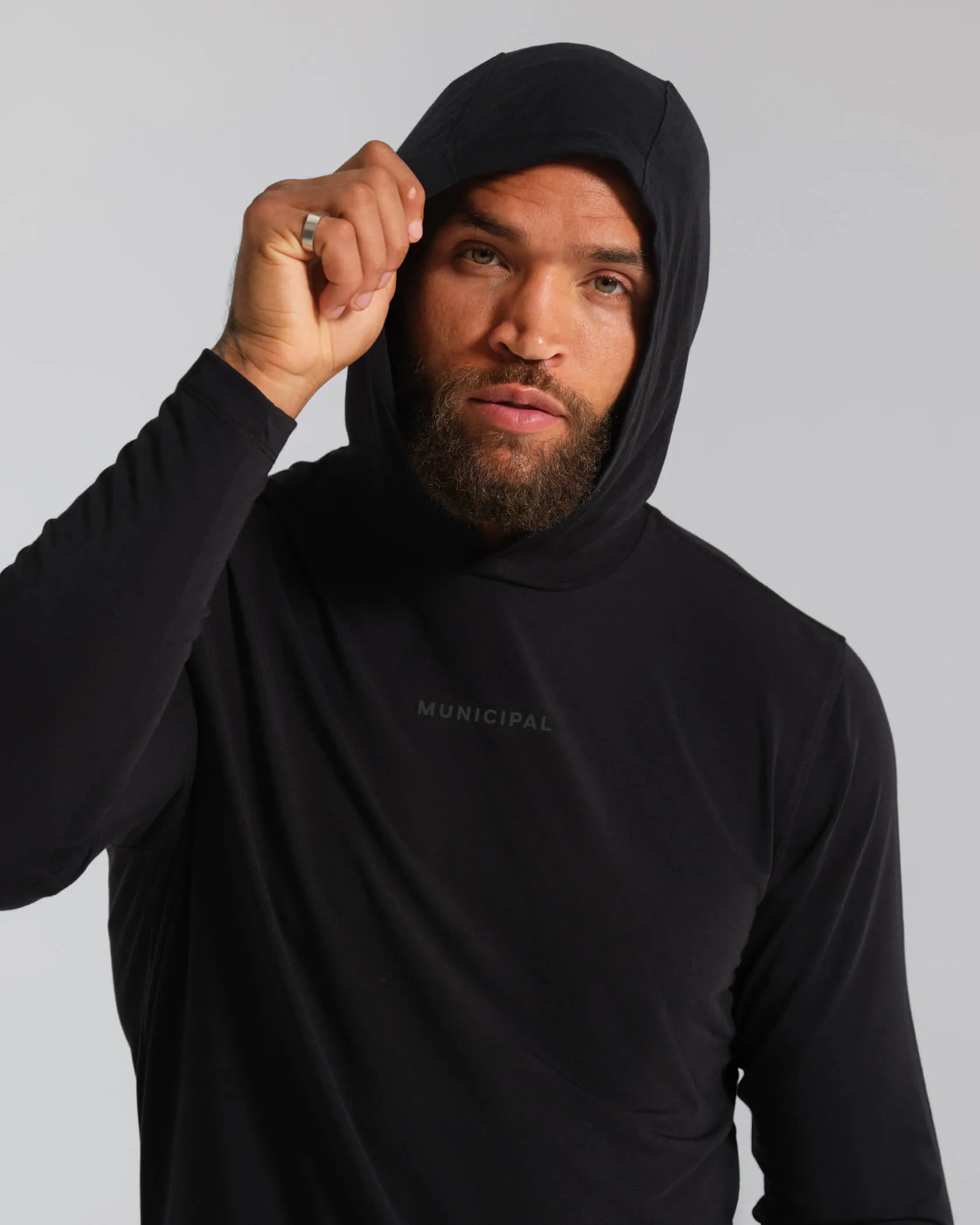 Sport Utility LS Hooded T-Shirt Municipal
