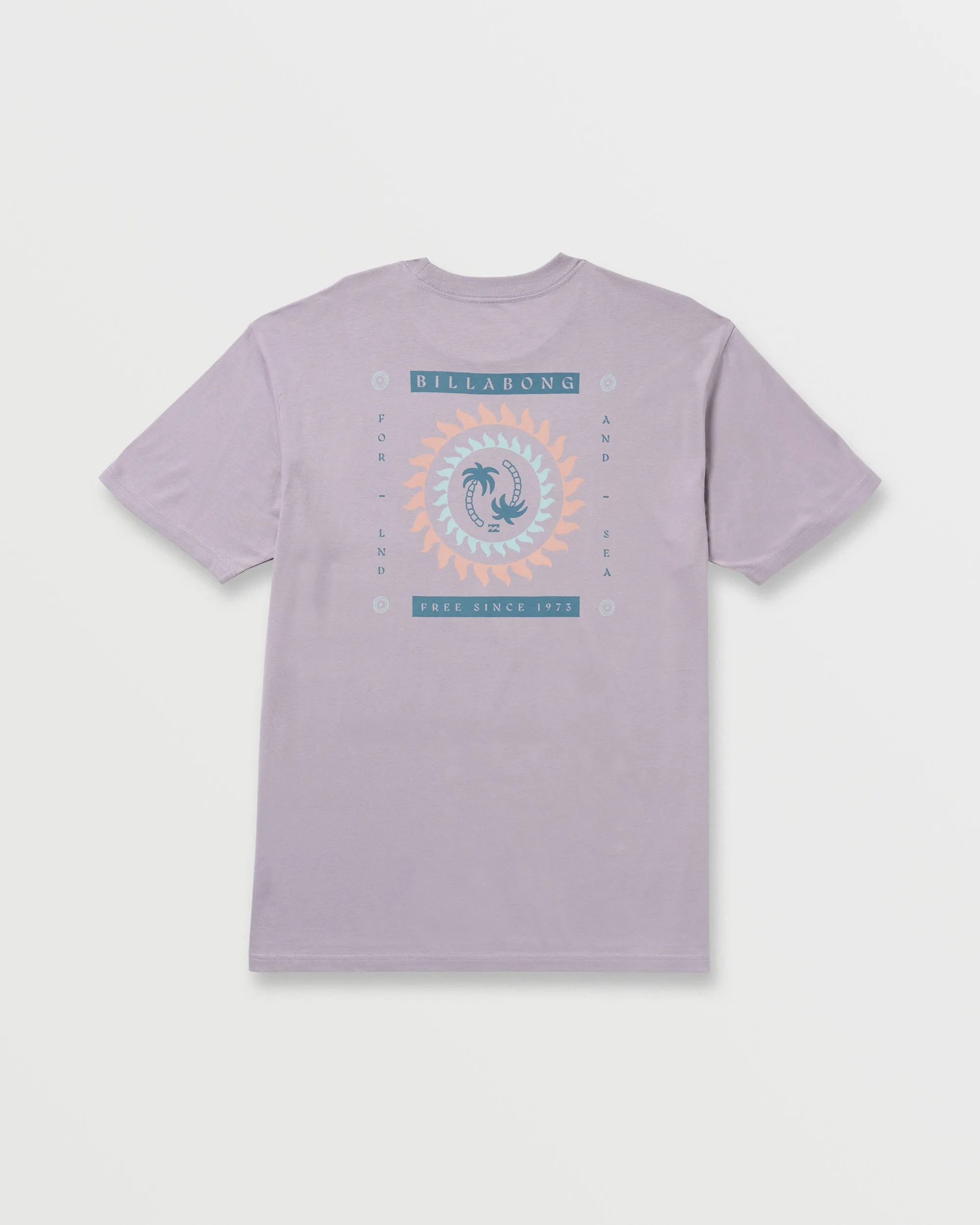 Spun Out Premium Tee - Light Purple Billabong