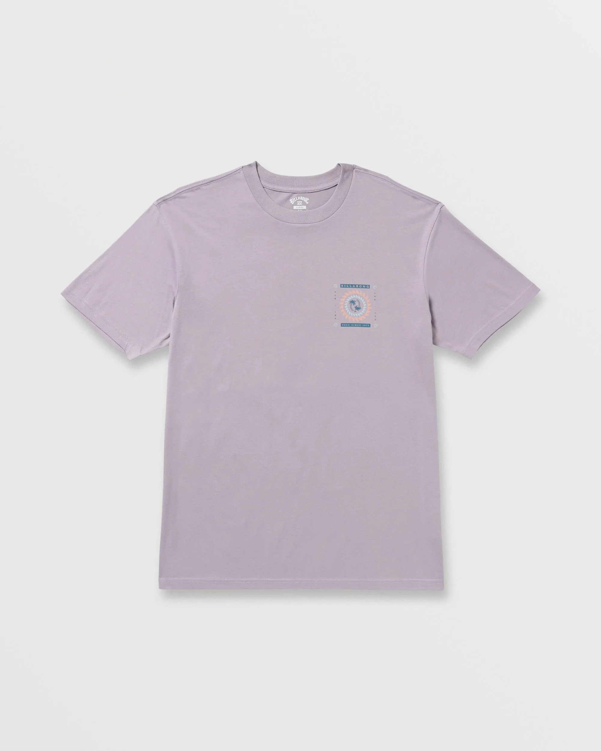 Spun Out Premium Tee - Light Purple Billabong