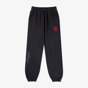St. John's Faded Black Sweats LOCAL HOOPS