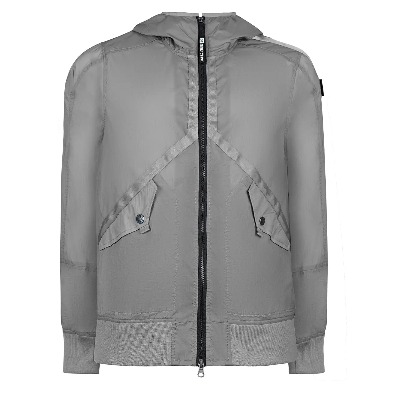 ST95 Helio Hooded Blouson Light Grey