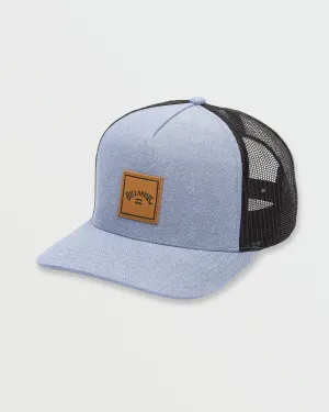 Stacked Trucker Hat - Carolina Blue Billabong