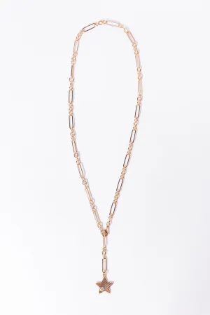Star Dangle Gold Necklace SALE