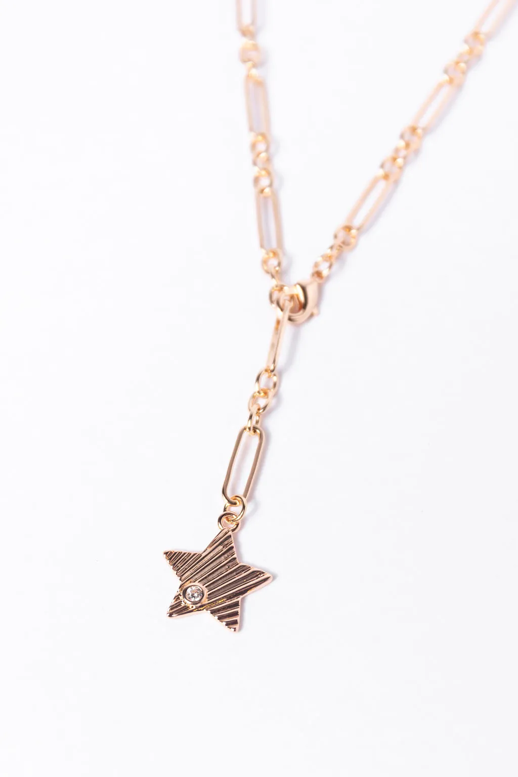 Star Dangle Gold Necklace SALE
