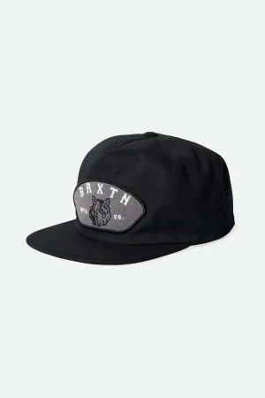 Station Netplus Snapback - Black Brixton
