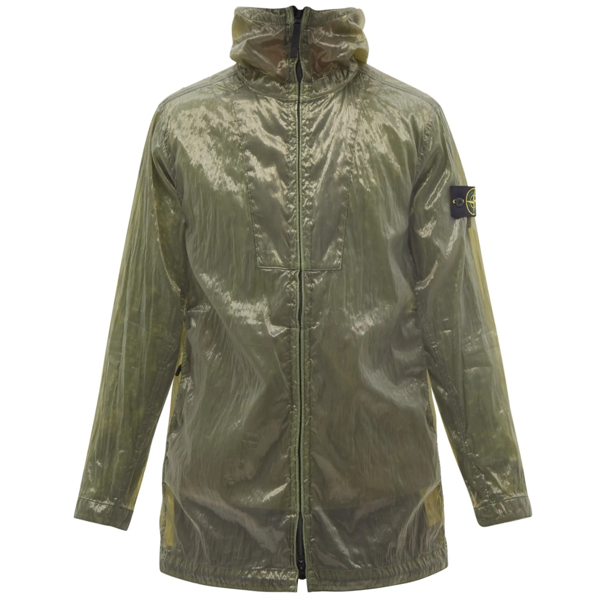 Stone Island 82/22 Garment-Dyed Nylon Coat
