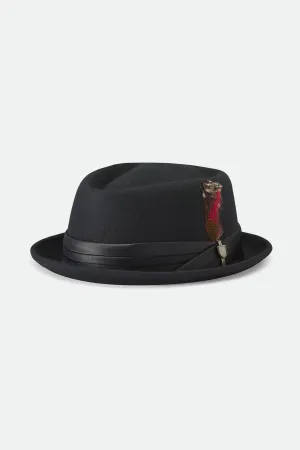 Stout Pork Pie - Black/Black Brixton