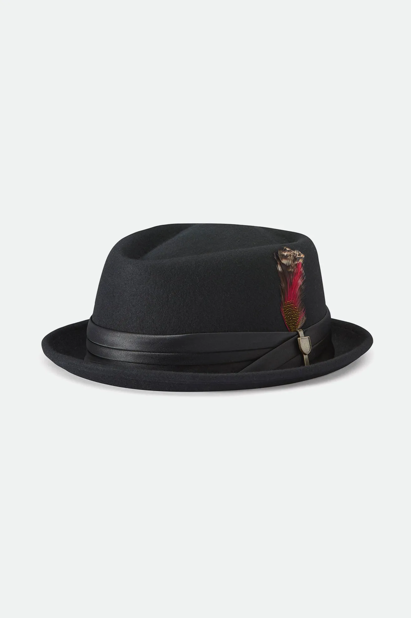 Stout Pork Pie - Black/Black Brixton