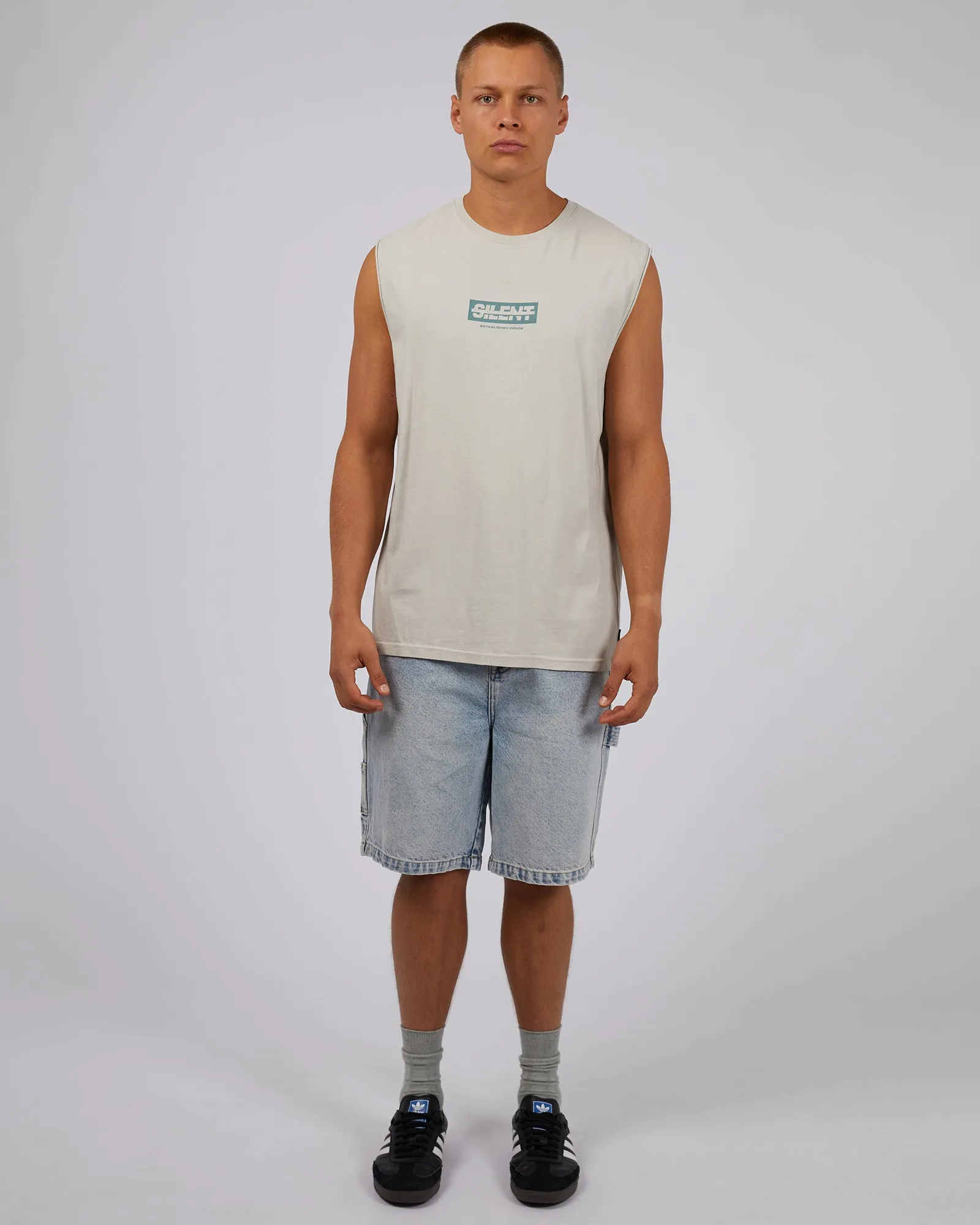 Straight Edge Muscle Grey