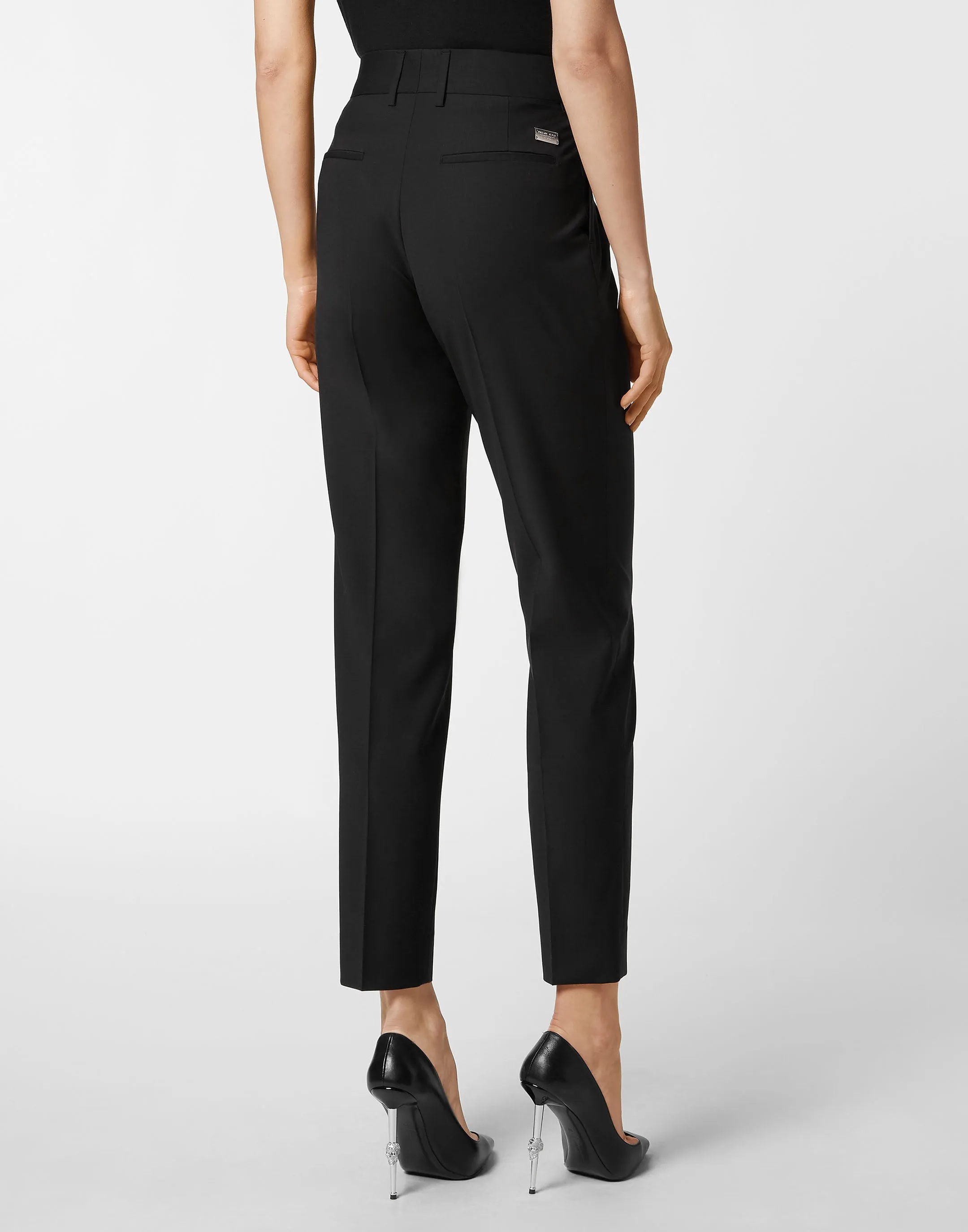 Straight Pinces Trousers