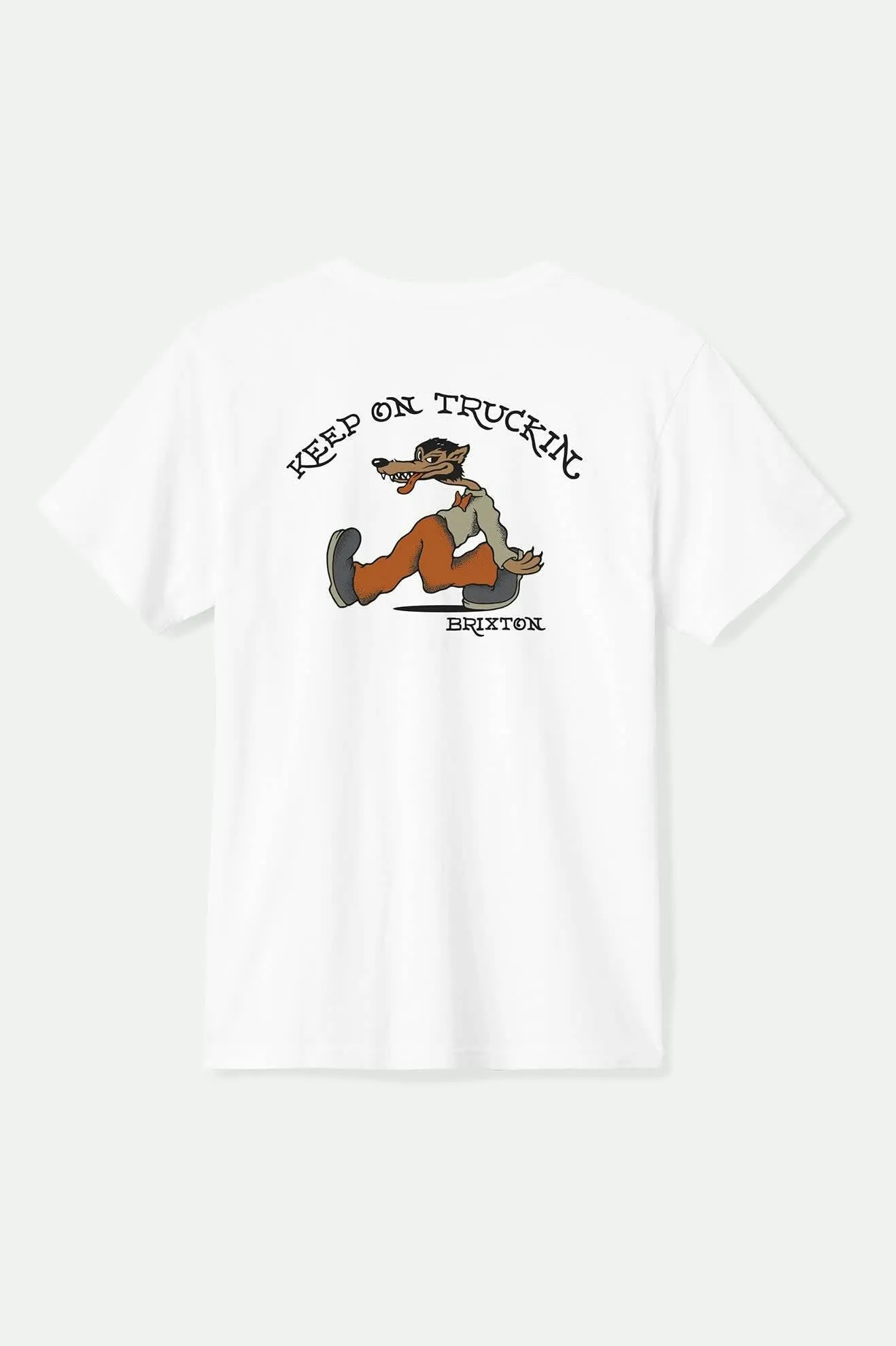 Stride S/S Tailored T-Shirt - White Brixton