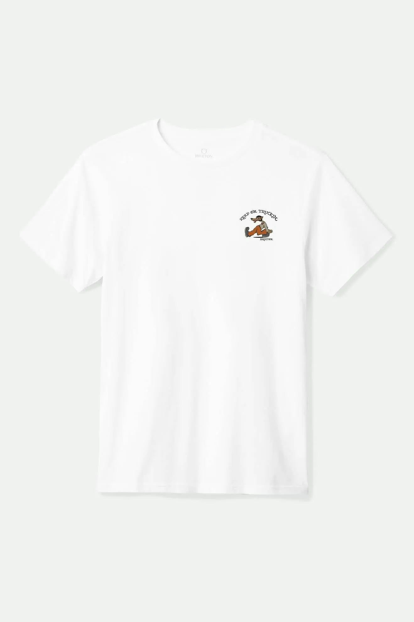 Stride S/S Tailored T-Shirt - White Brixton