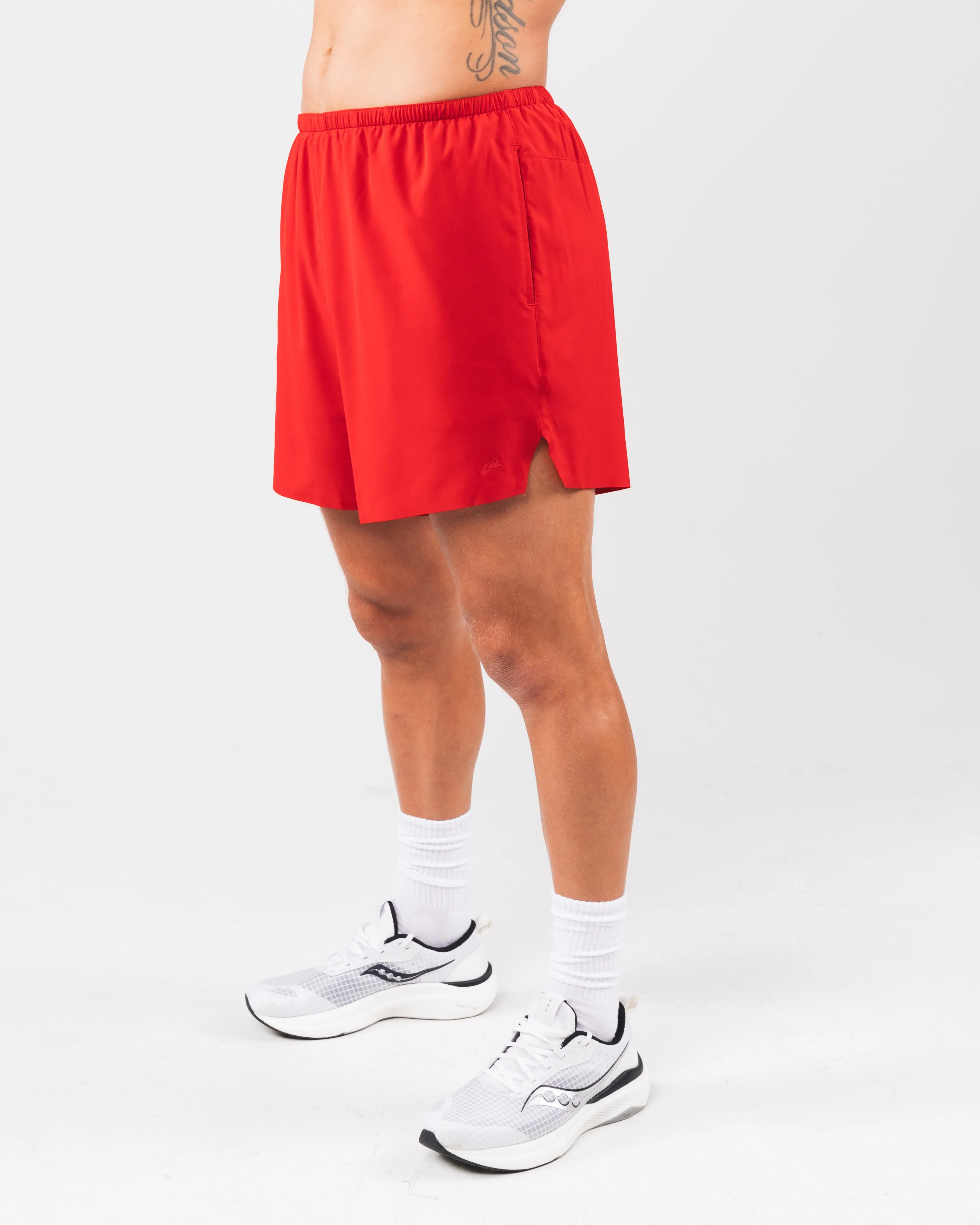 Strike Short - Carmine Alphalete Athletics