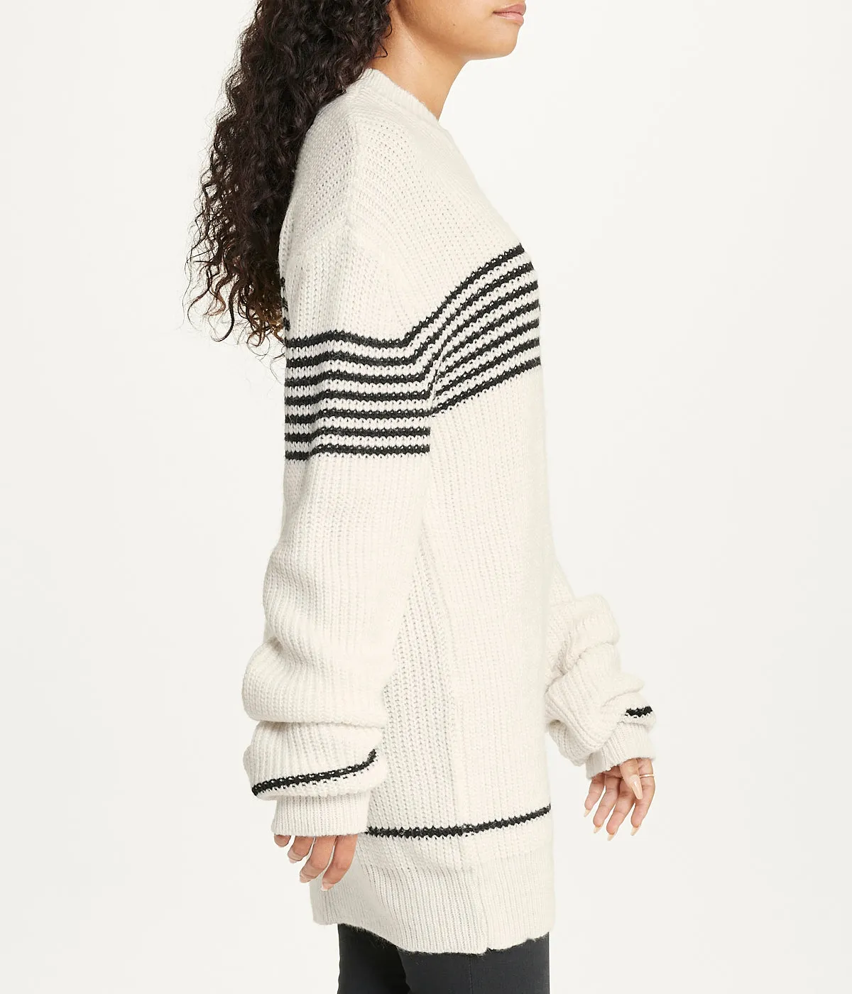 Striped Tunic Sweater
