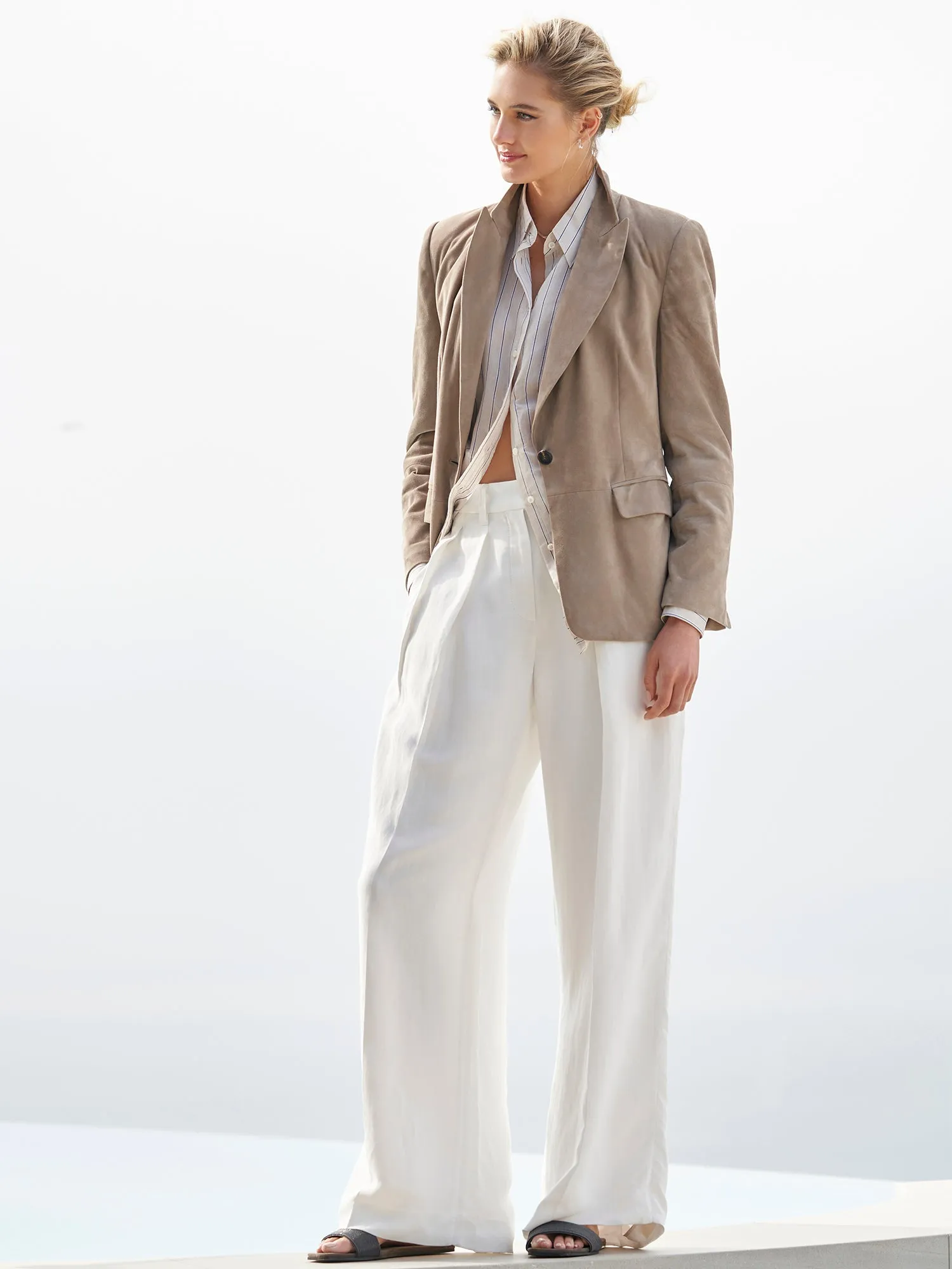 Suede Blazer