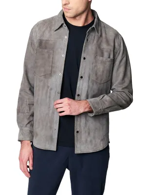 Suede Shirt Jacket