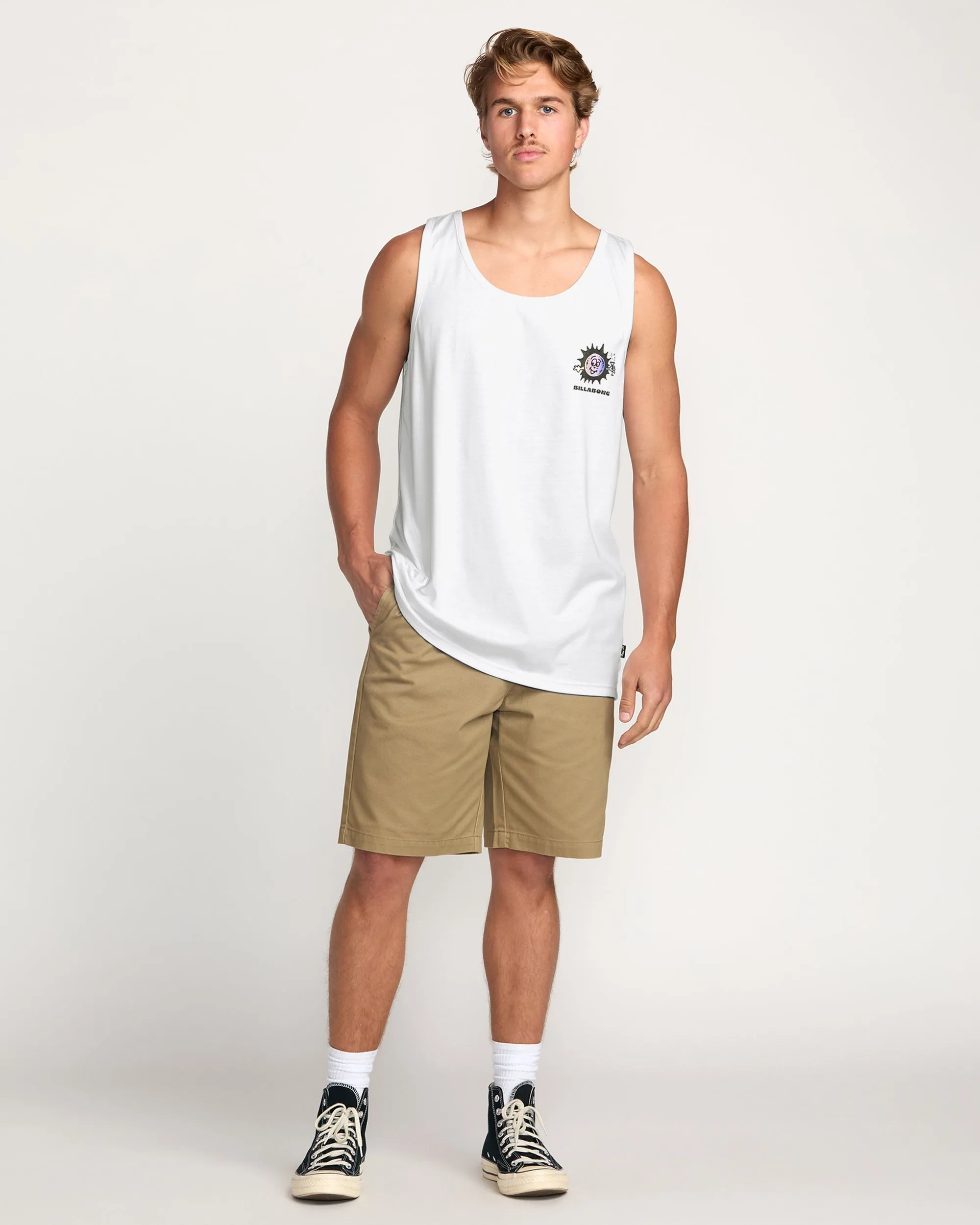 Sun Fun Premium Tank - White Billabong