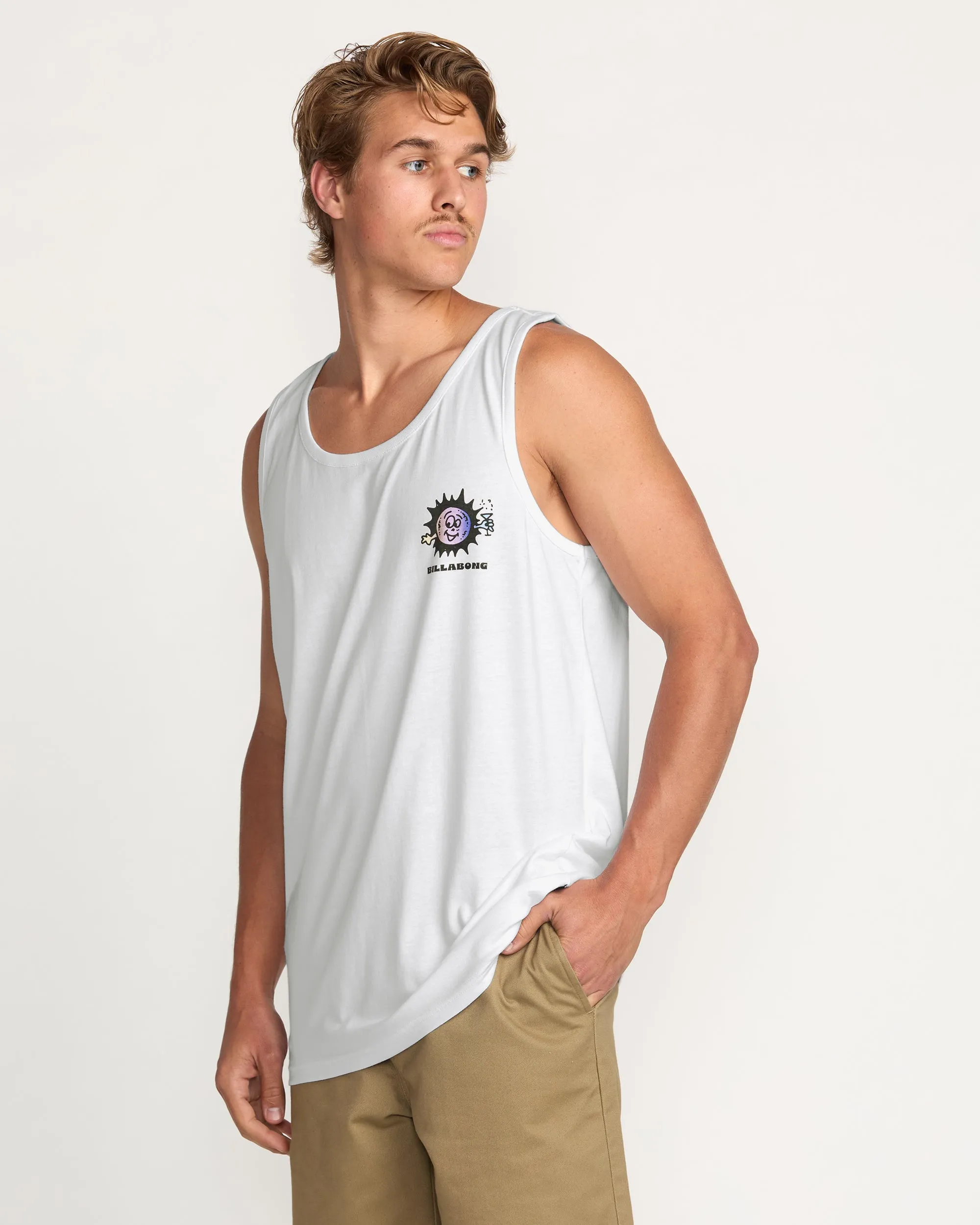 Sun Fun Premium Tank - White Billabong
