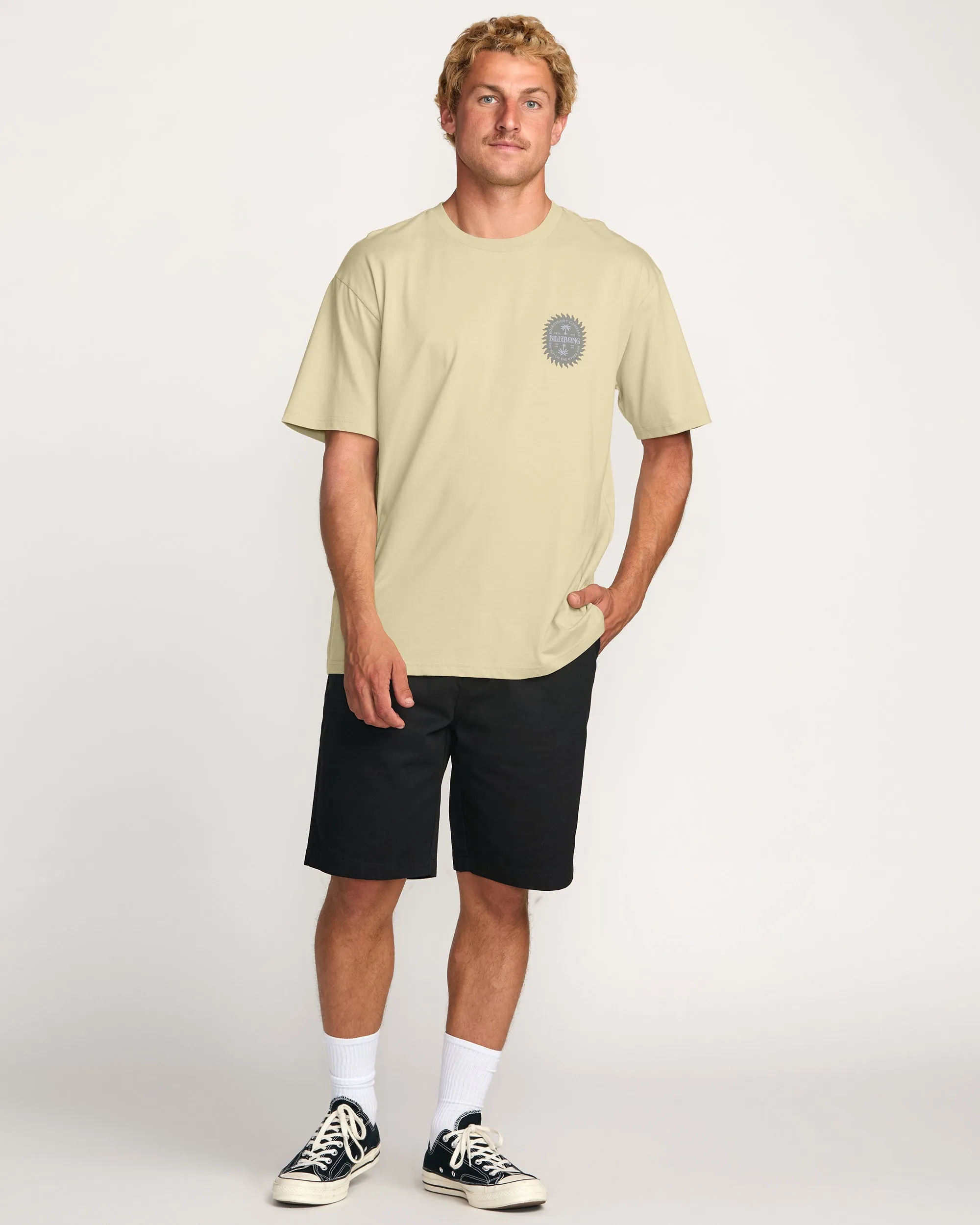 Sun Rays Regular Tee - Desert Billabong