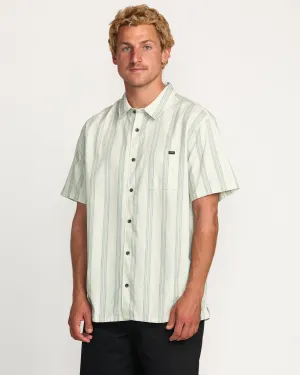 Sundays Jacquard Short Sleeve Shirt - Silver Billabong