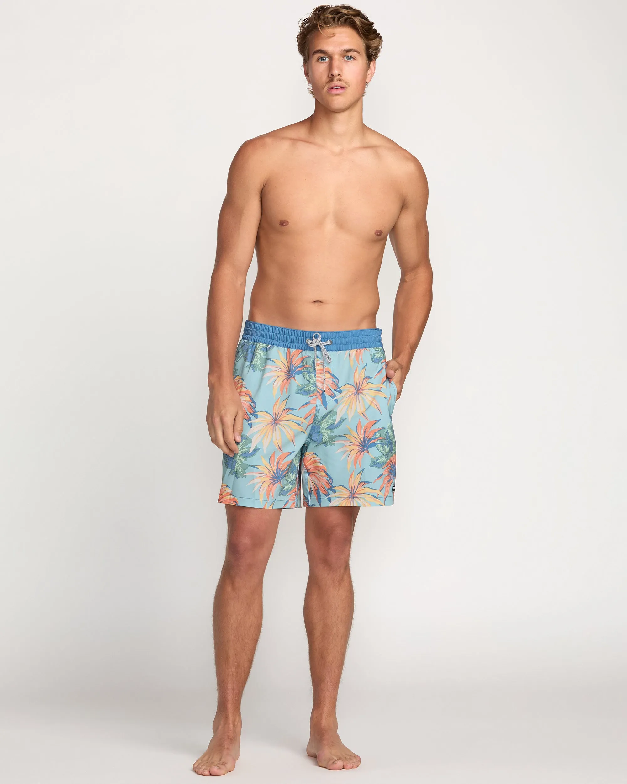 Sundays Laybacks 17" Trunks - Cloud Blue Billabong