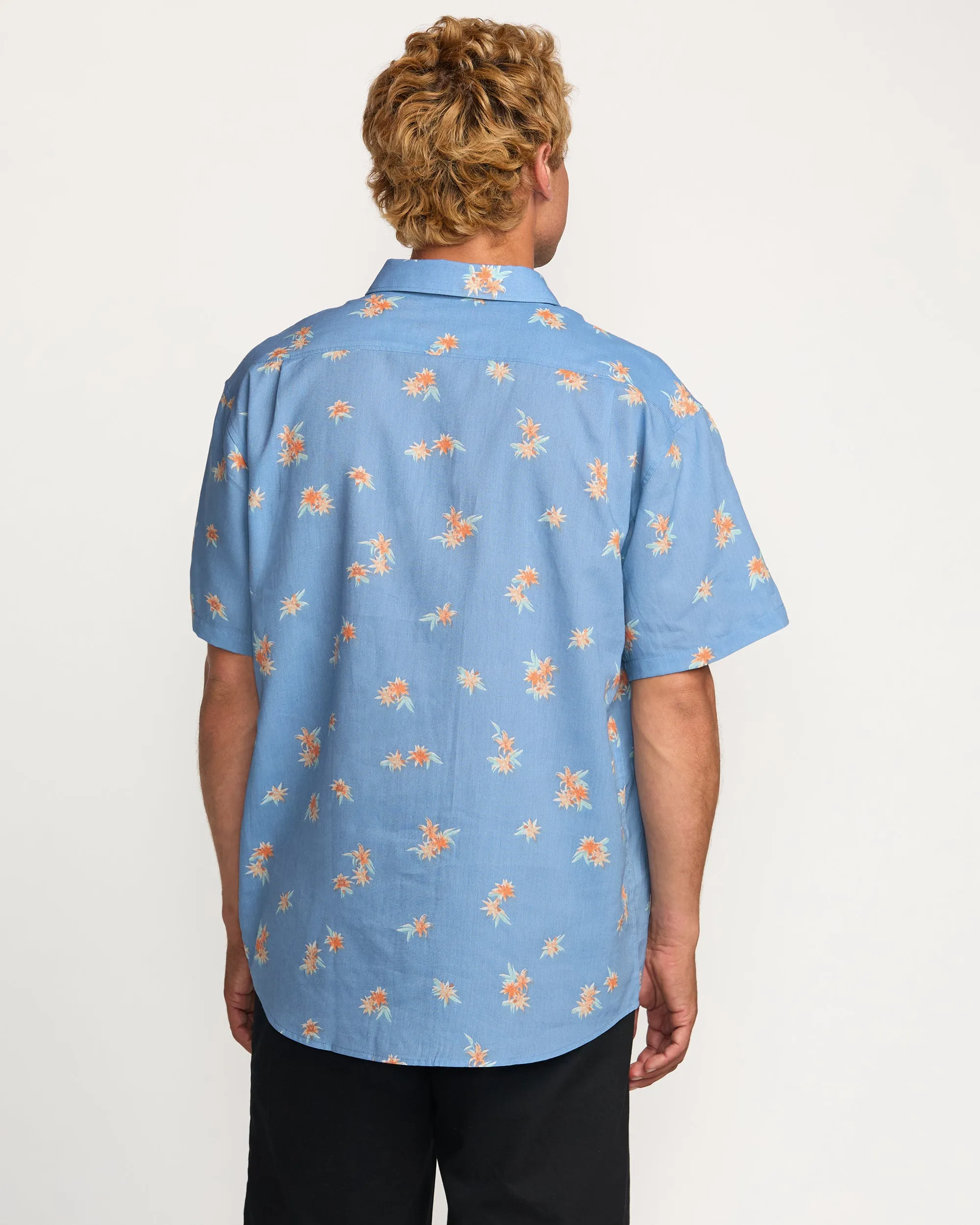 Sundays Mini Short Sleeve Shirt - Carolina Blue Billabong