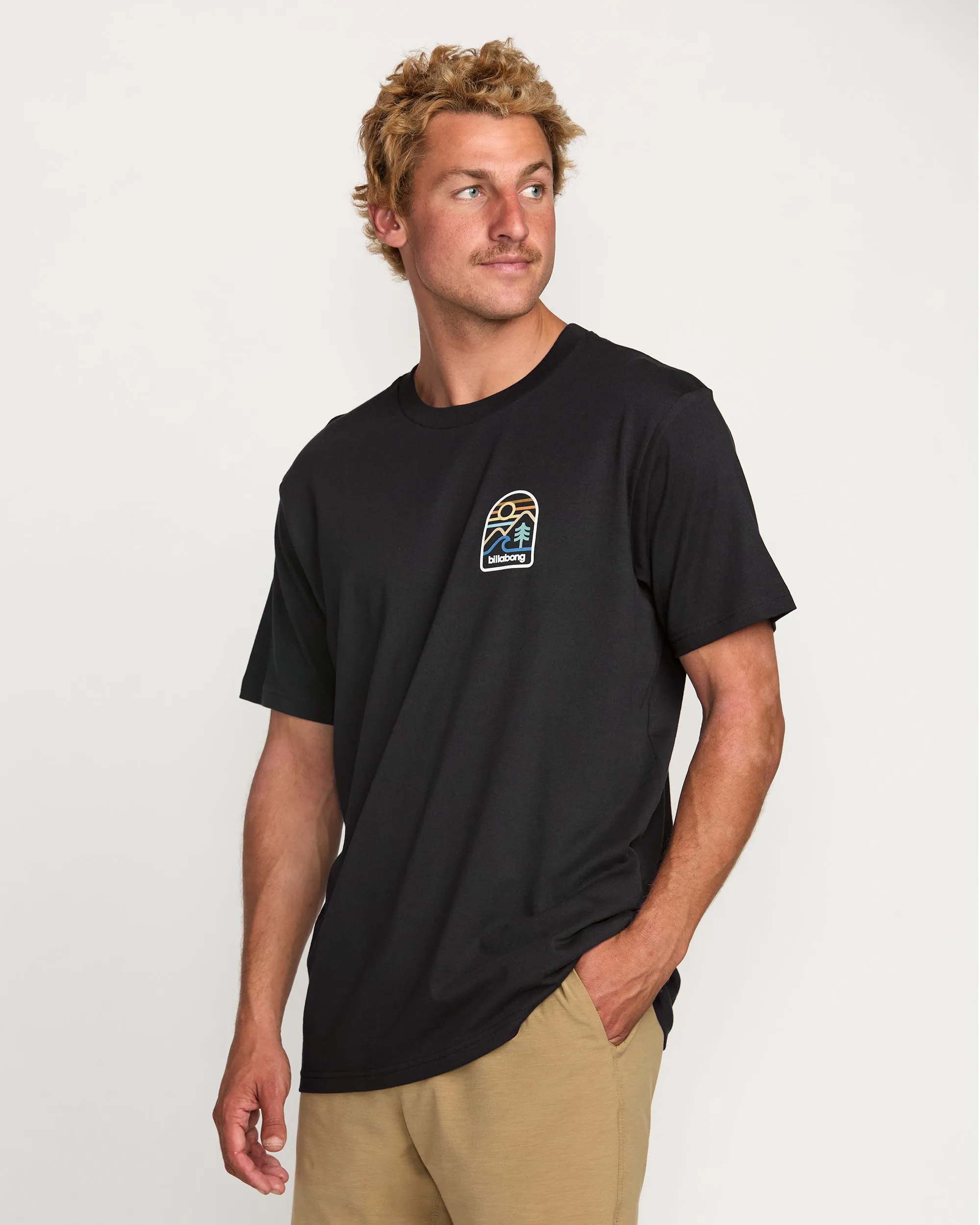 Sundown A/Div Tee - Black Billabong