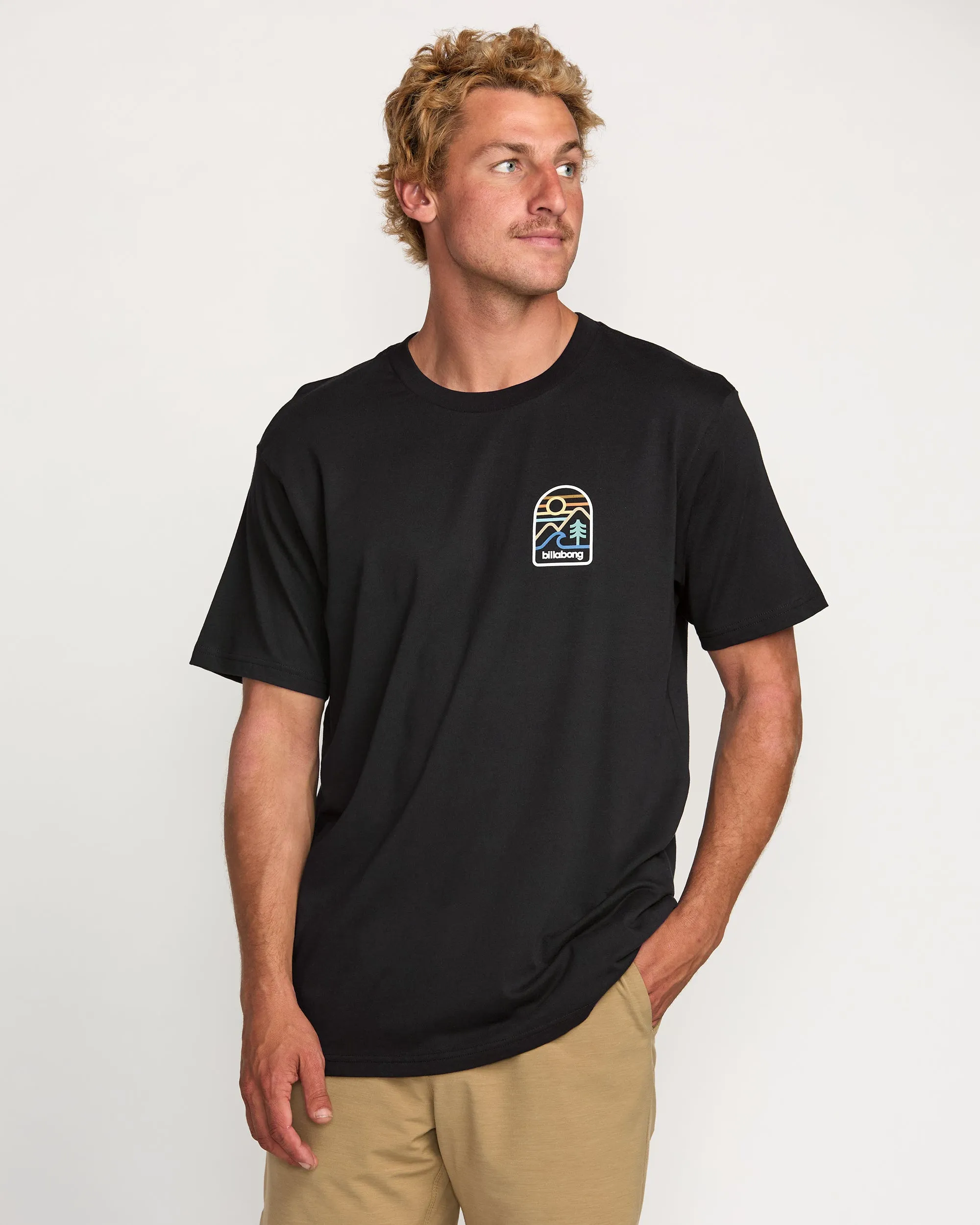 Sundown A/Div Tee - Black Billabong