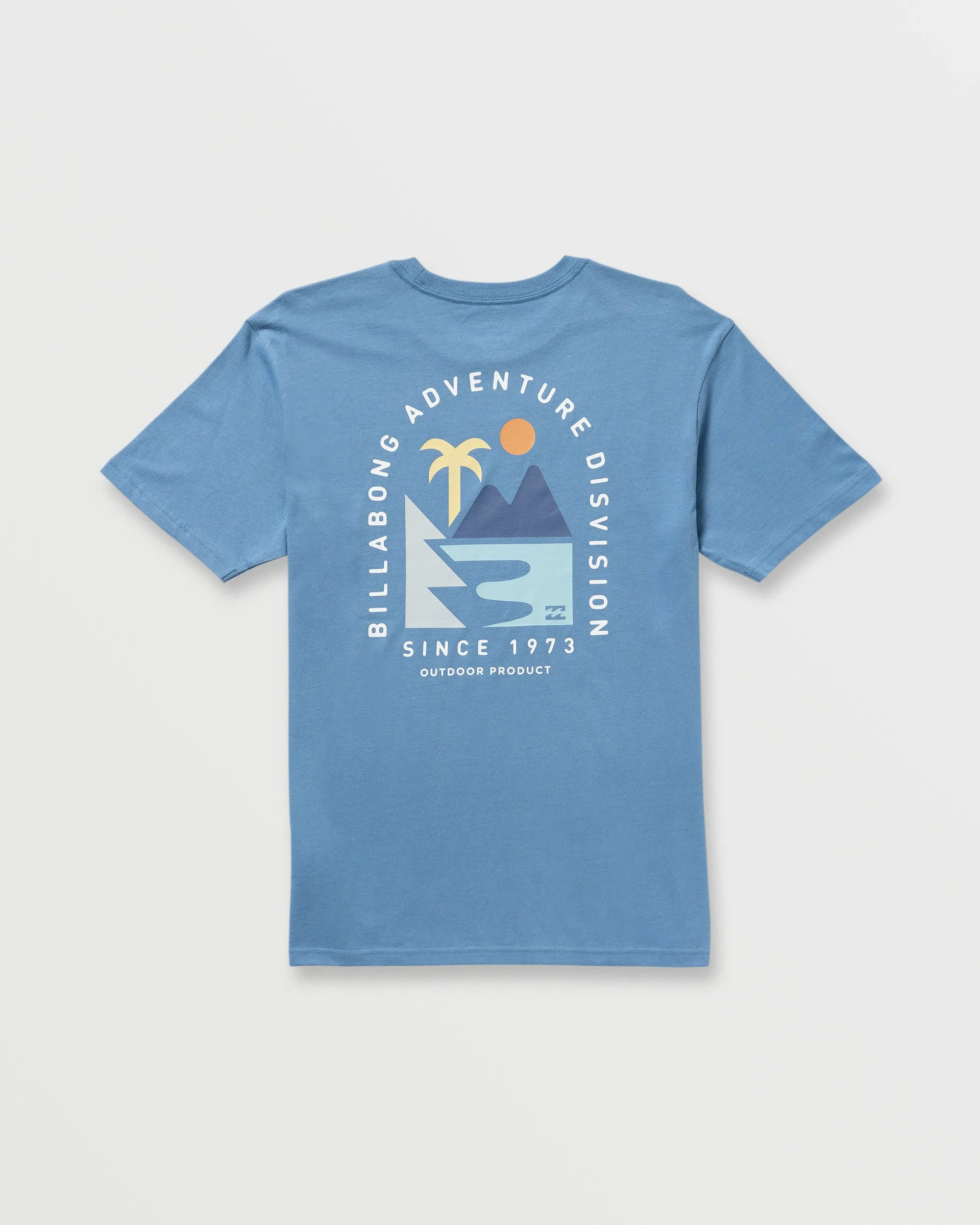 Sundown A/Div Tee - Carolina Blue Billabong