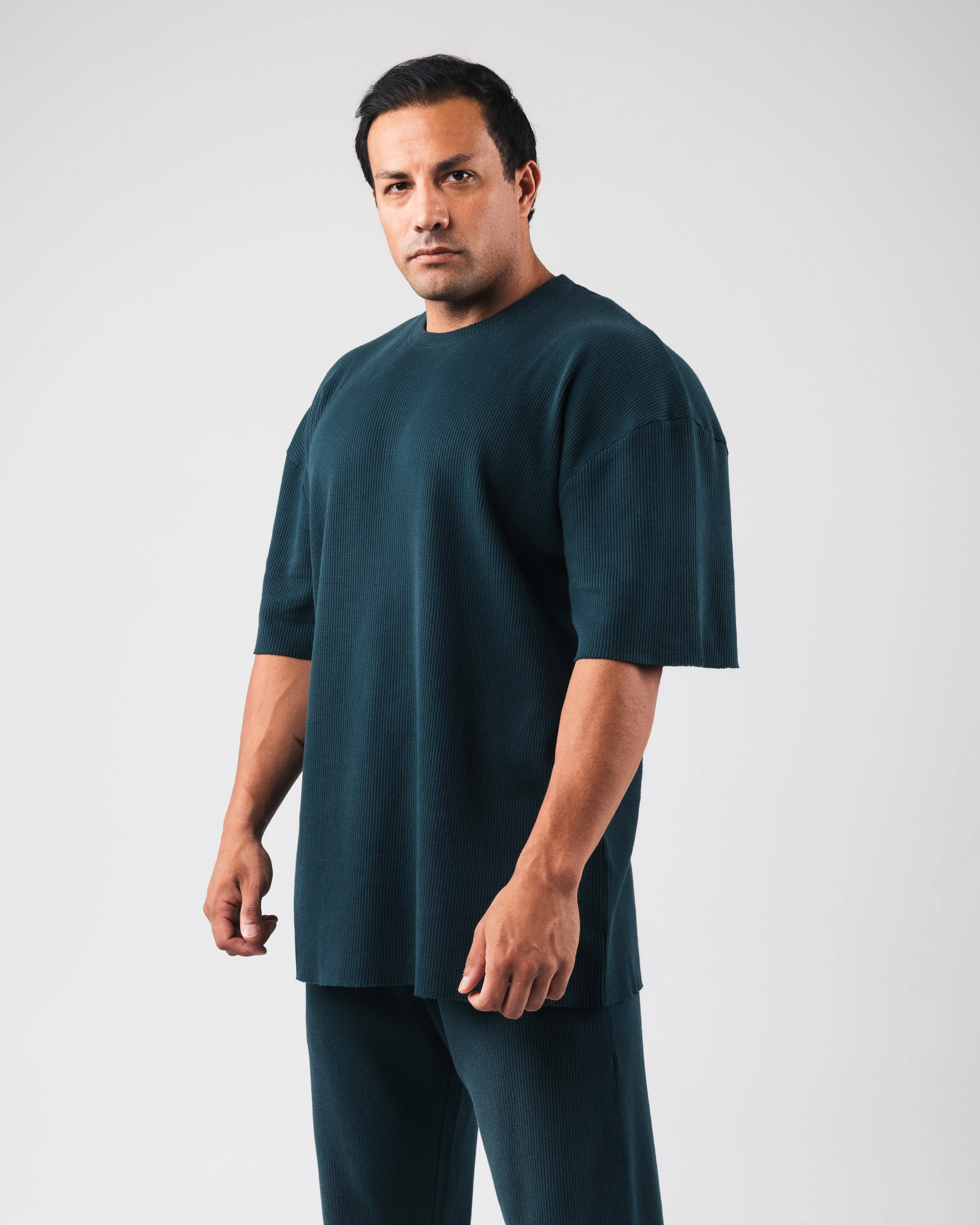 Sunfade Bum Shirt - Dark Cyan Alphalete Athletics