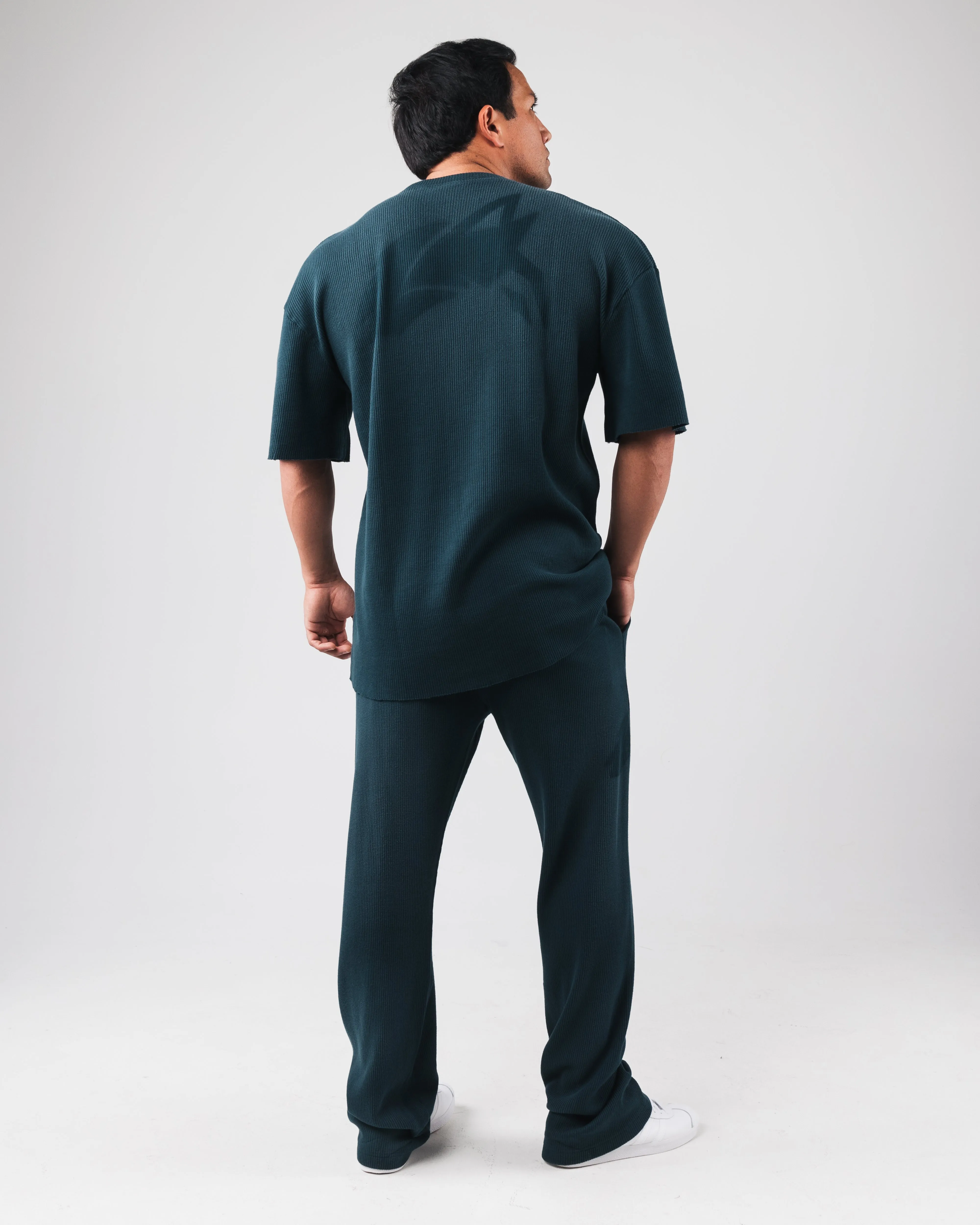 Sunfade Bum Shirt - Dark Cyan Alphalete Athletics