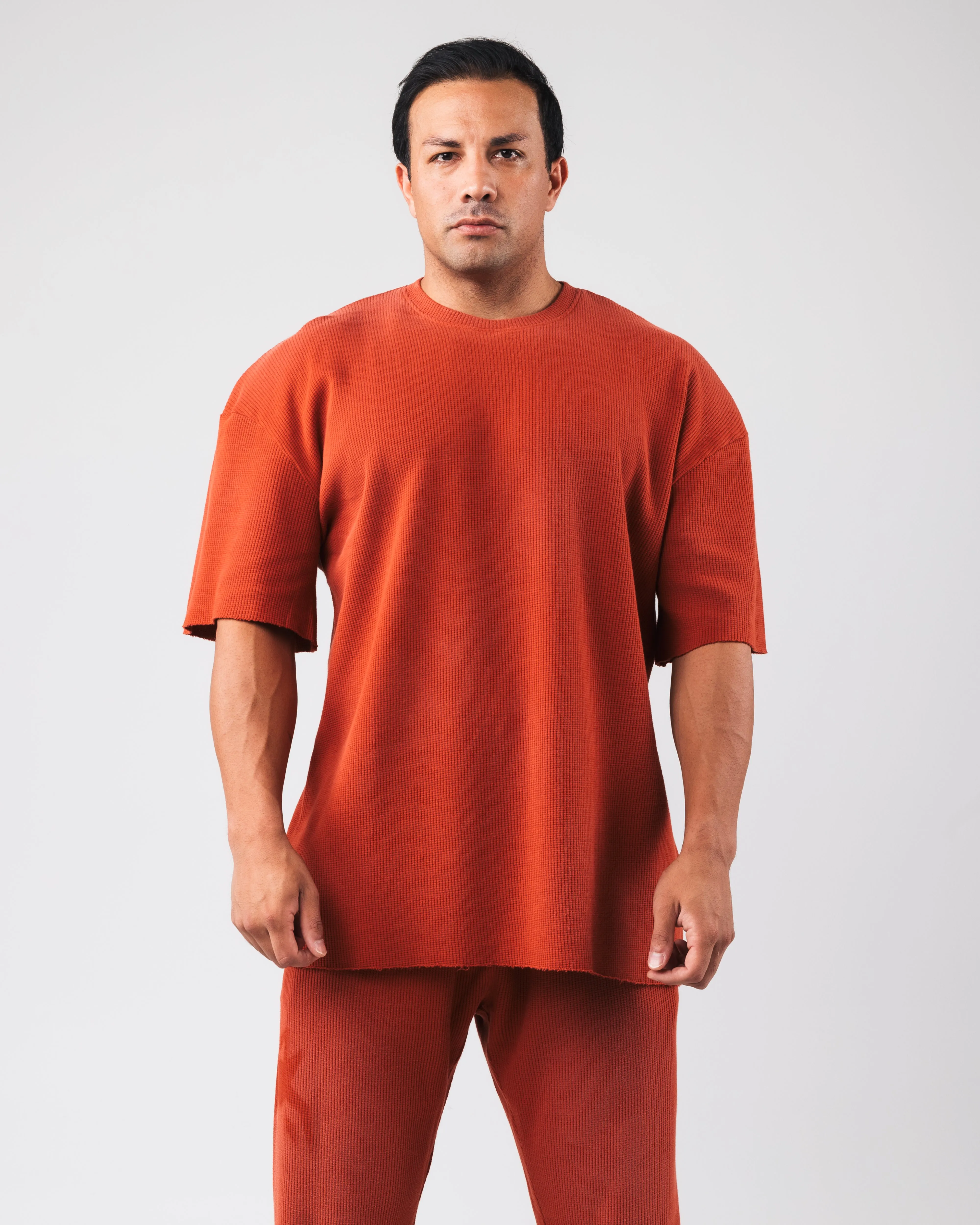 Sunfade Bum Shirt - Rust Alphalete Athletics