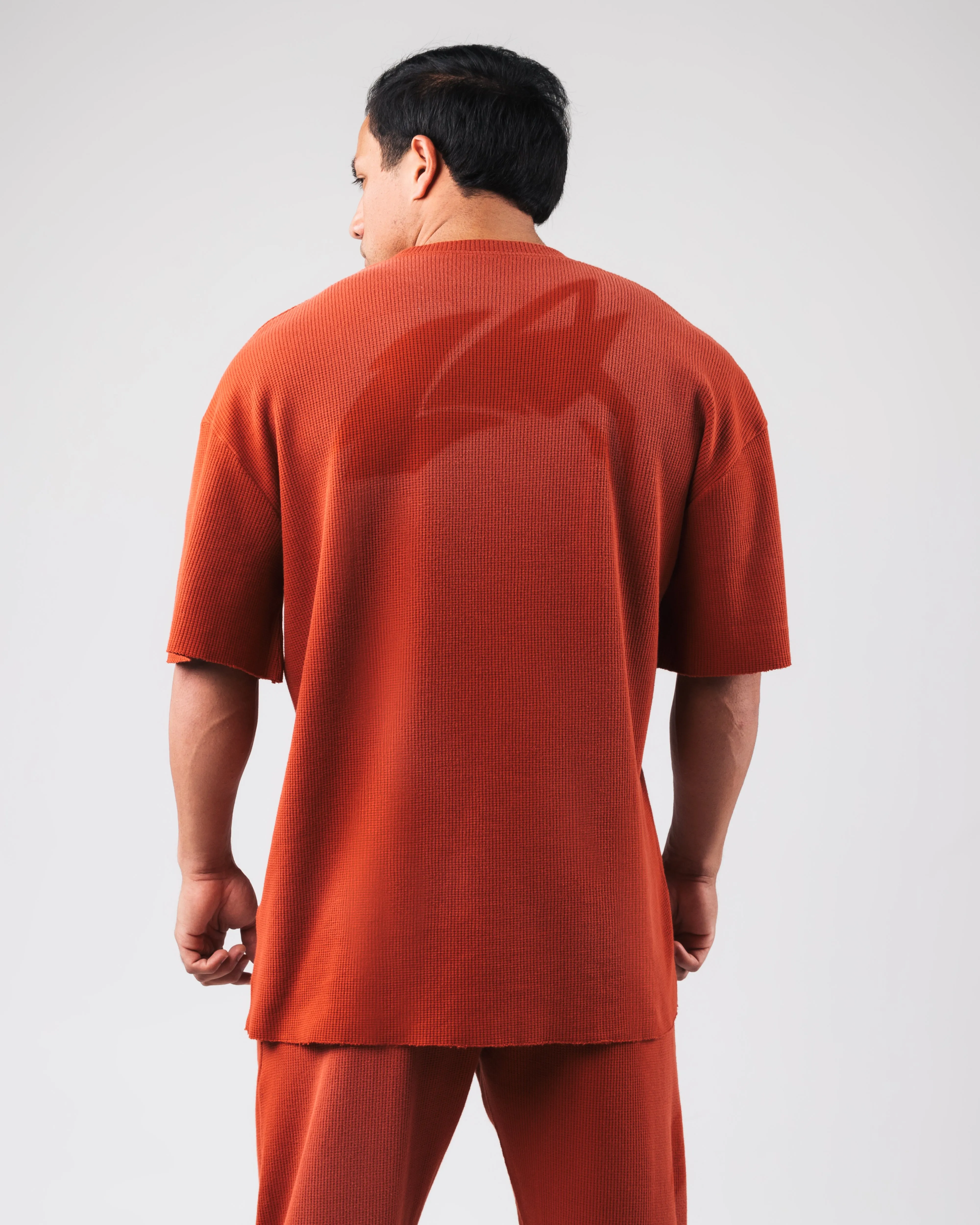 Sunfade Bum Shirt - Rust Alphalete Athletics